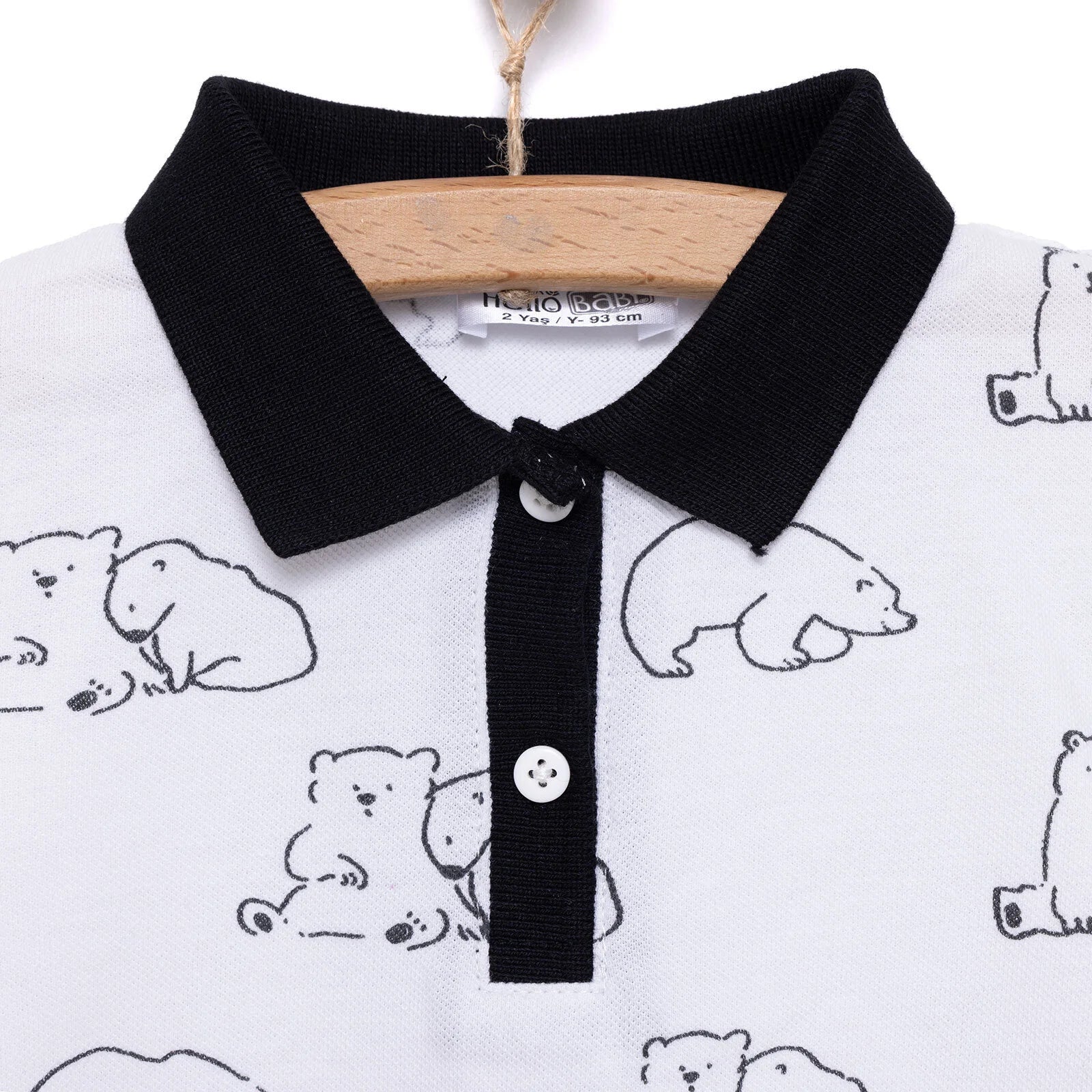 HelloBaby Cool Boy Boy T-shirt - Ecru - ebebek - Black Friday