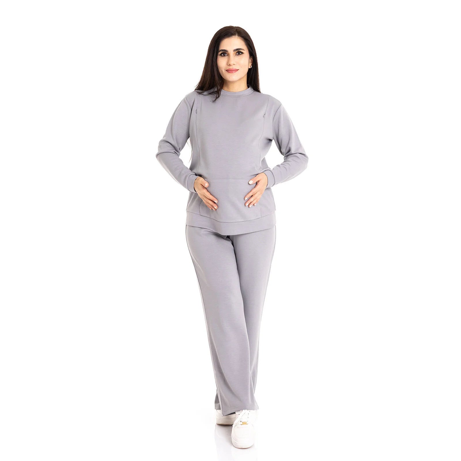 baby mom Mom Maternity Joggers - Grey - ebebek - Black Friday