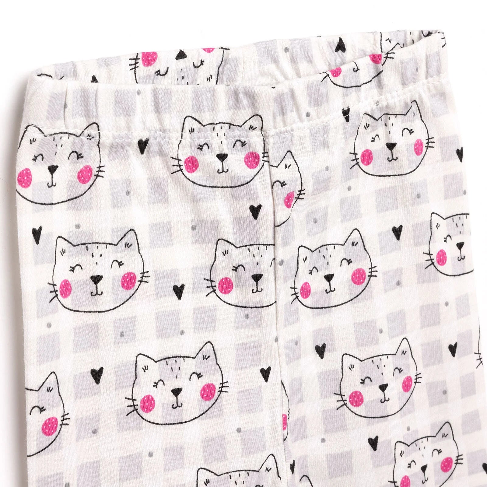 HelloBaby Girl Long Sleeve Pyjamas Set - Grey - ebebek - Black Friday