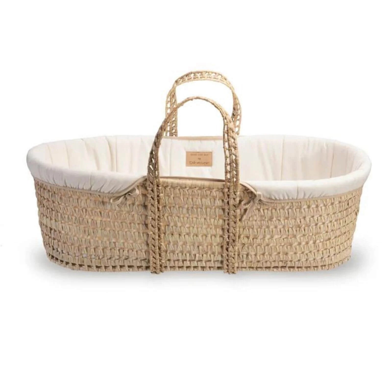Clair de Lune Cream Organic Palm Moses Basket - Cream - ebebek - Black Friday