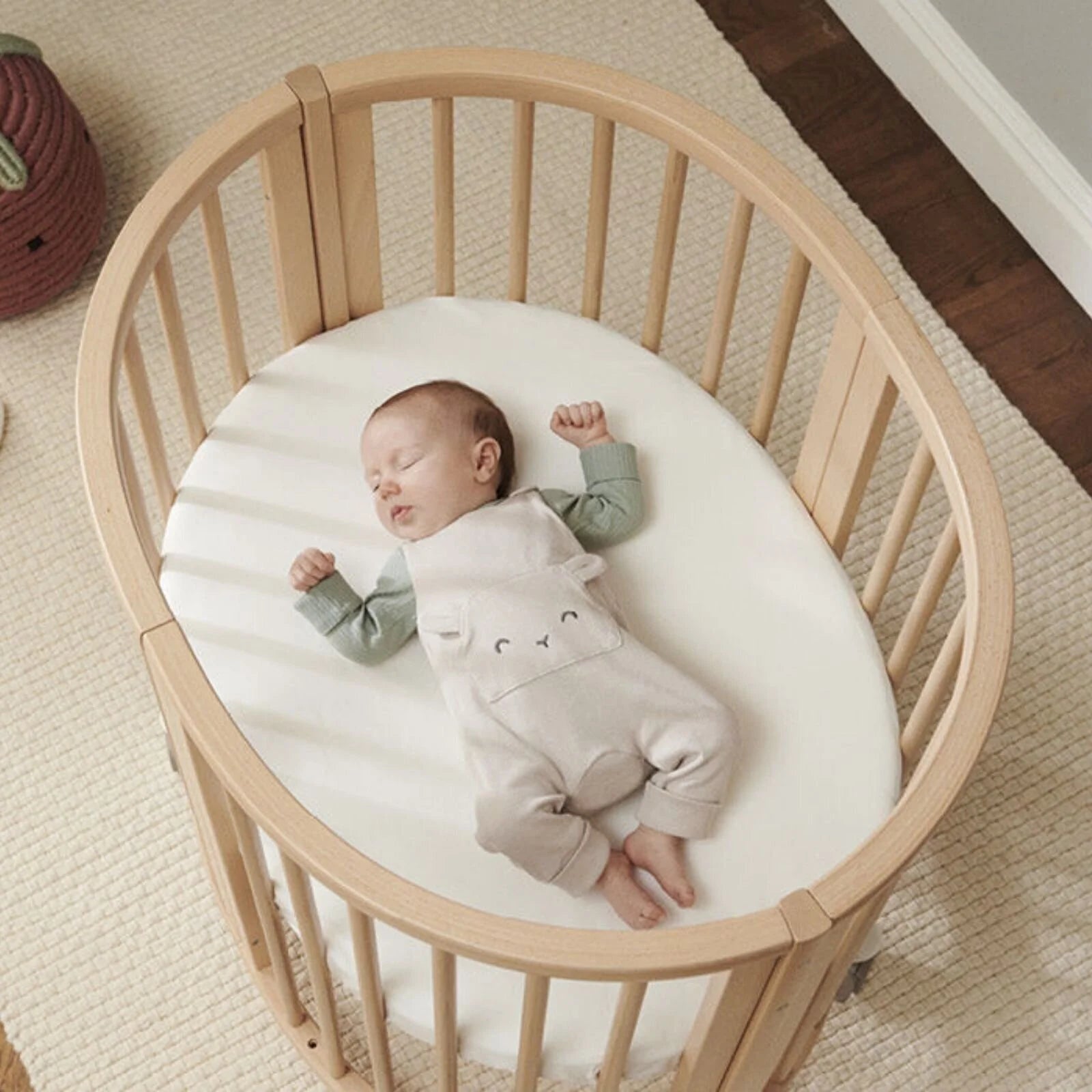 Stokke Sleepi Mini Fitted Sheet Ocs - White - ebebek - Black Friday