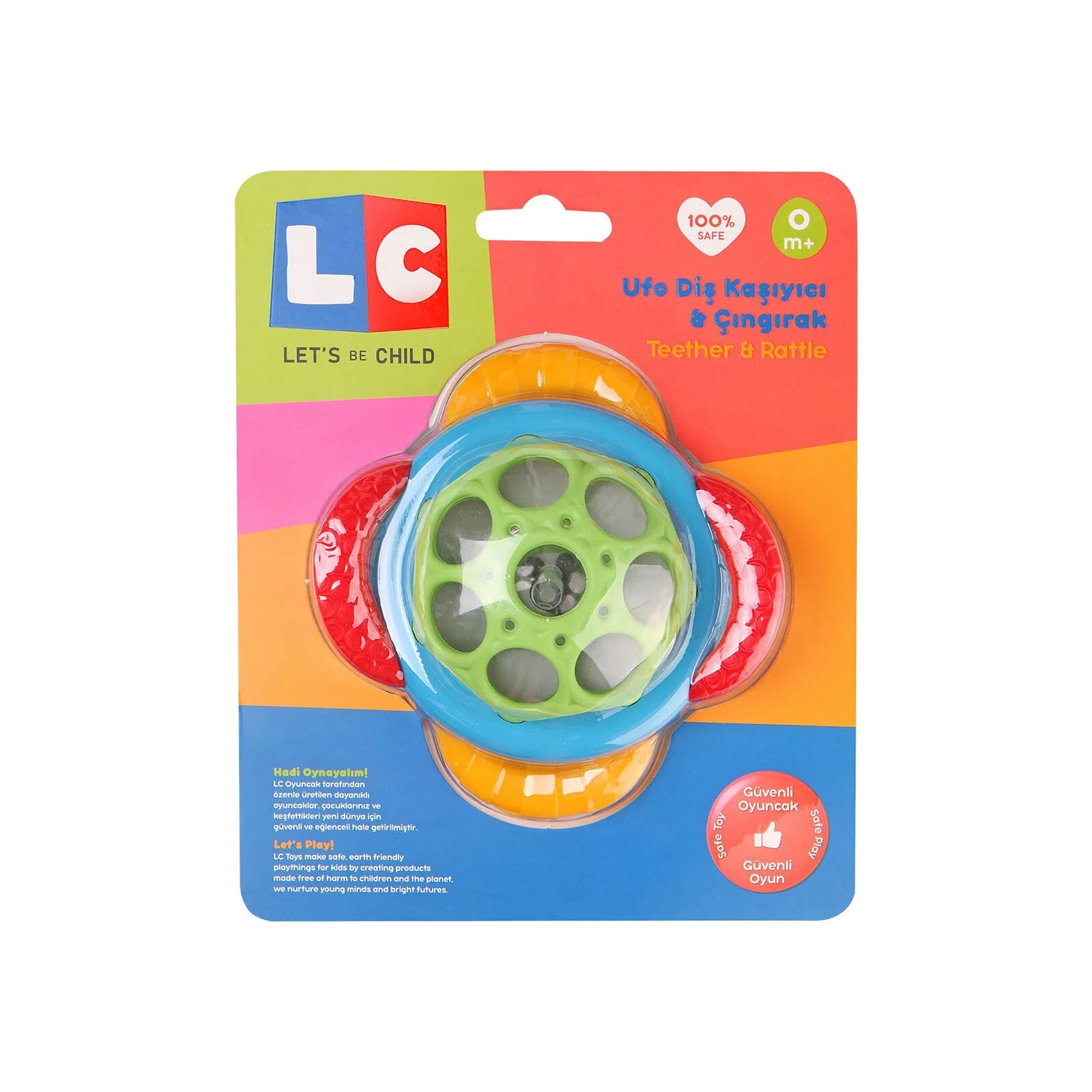 Let's Be Child Ufo Teether & Rattle - ebebek - Black Friday