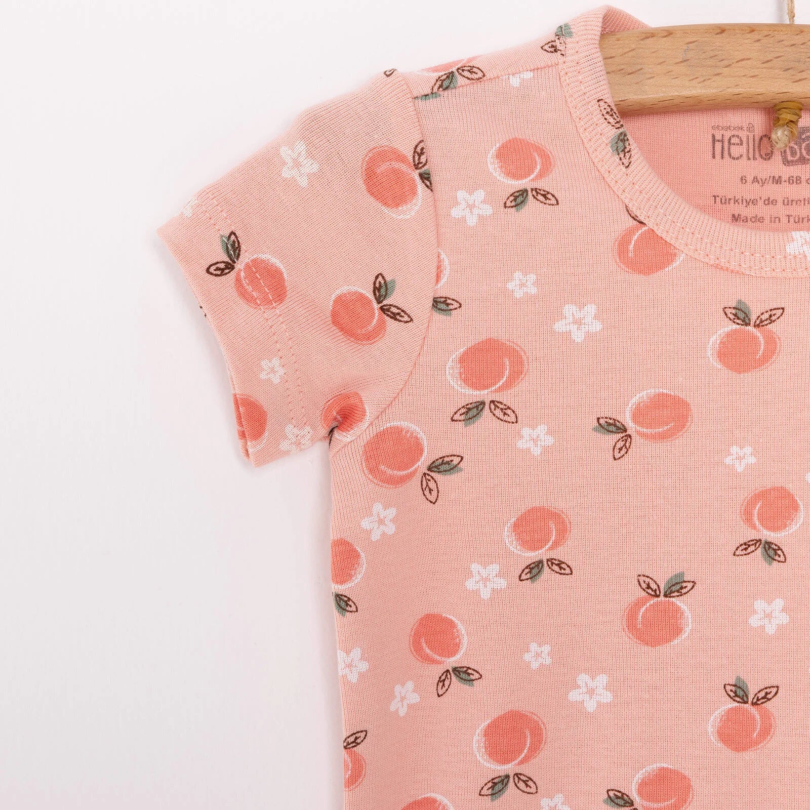 HelloBaby Baby Girl Short Sleeve Bodysuit 2 pcs - Pink - ebebek - Black Friday