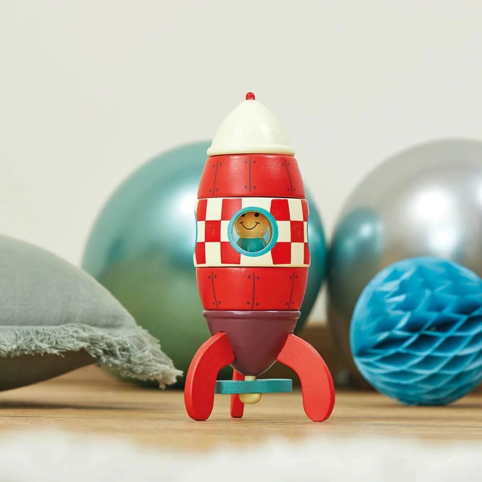 Janod Small Magnetic Rocket - ebebek - Black Friday