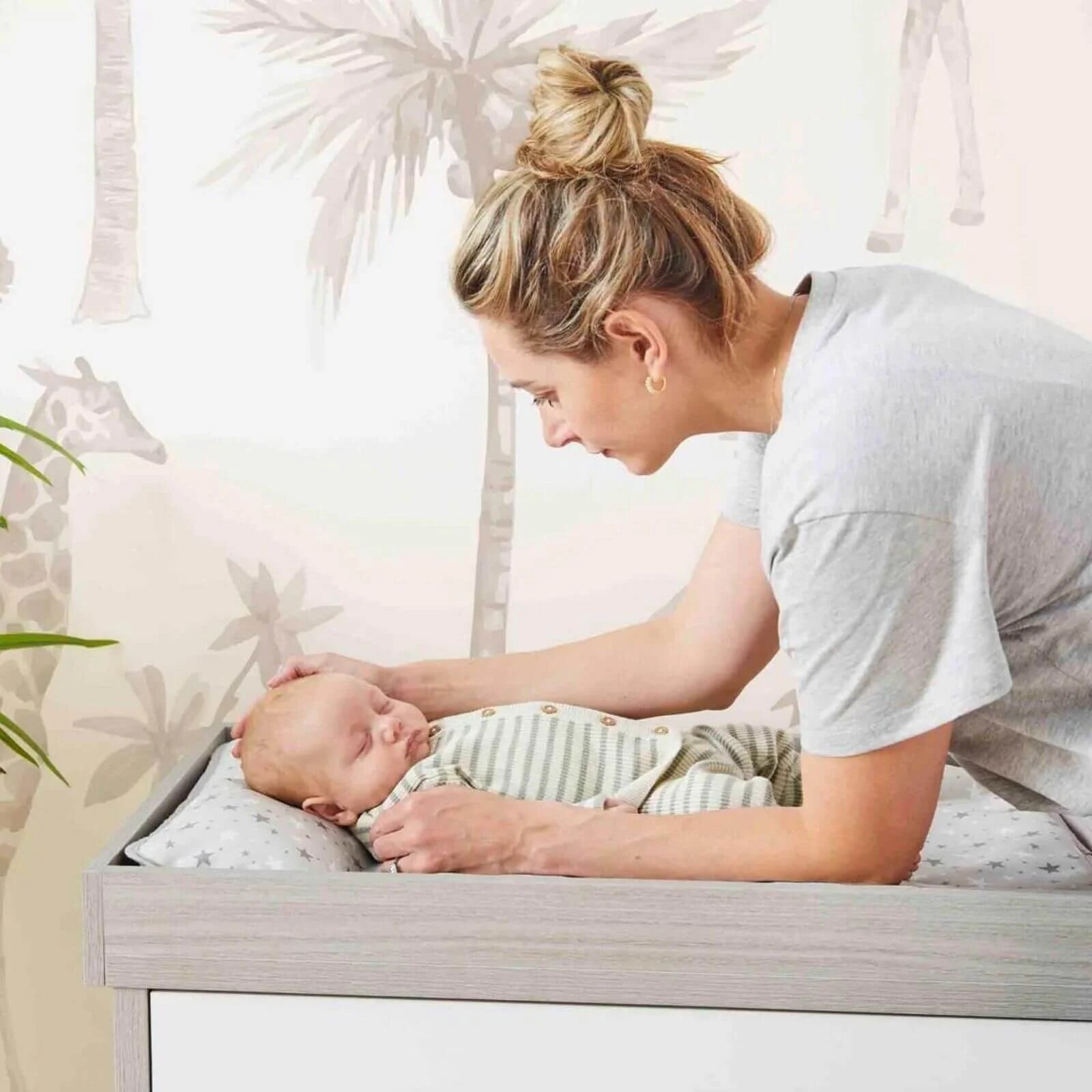 Ickle Bubba Pembrey Changing Unit & Chest - Ash Grey & White - ebebek - Black Friday