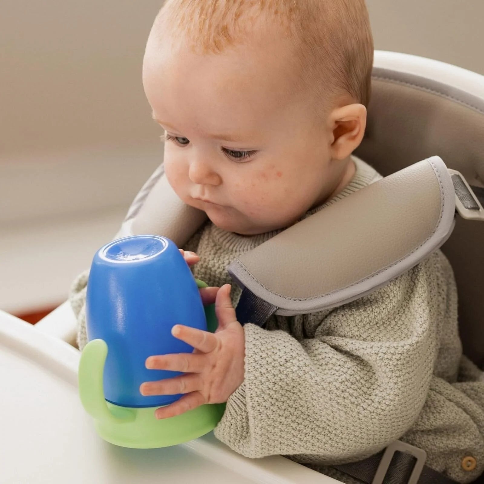 Nuby All Around Short Cup with Handles 210ml Assorted - ebebek - Black Friday