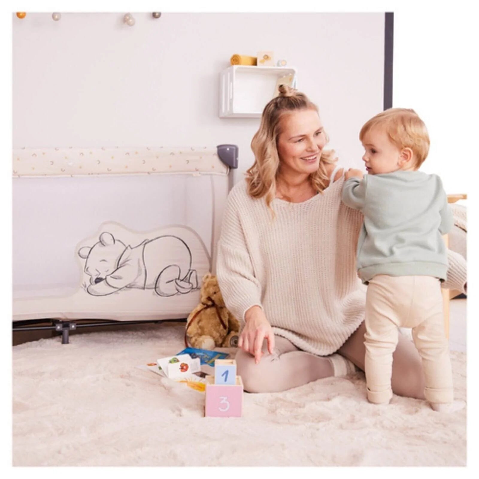 Hauck Dream N Play Go Travel Cot - Winnie the Pooh - ebebek - Black Friday