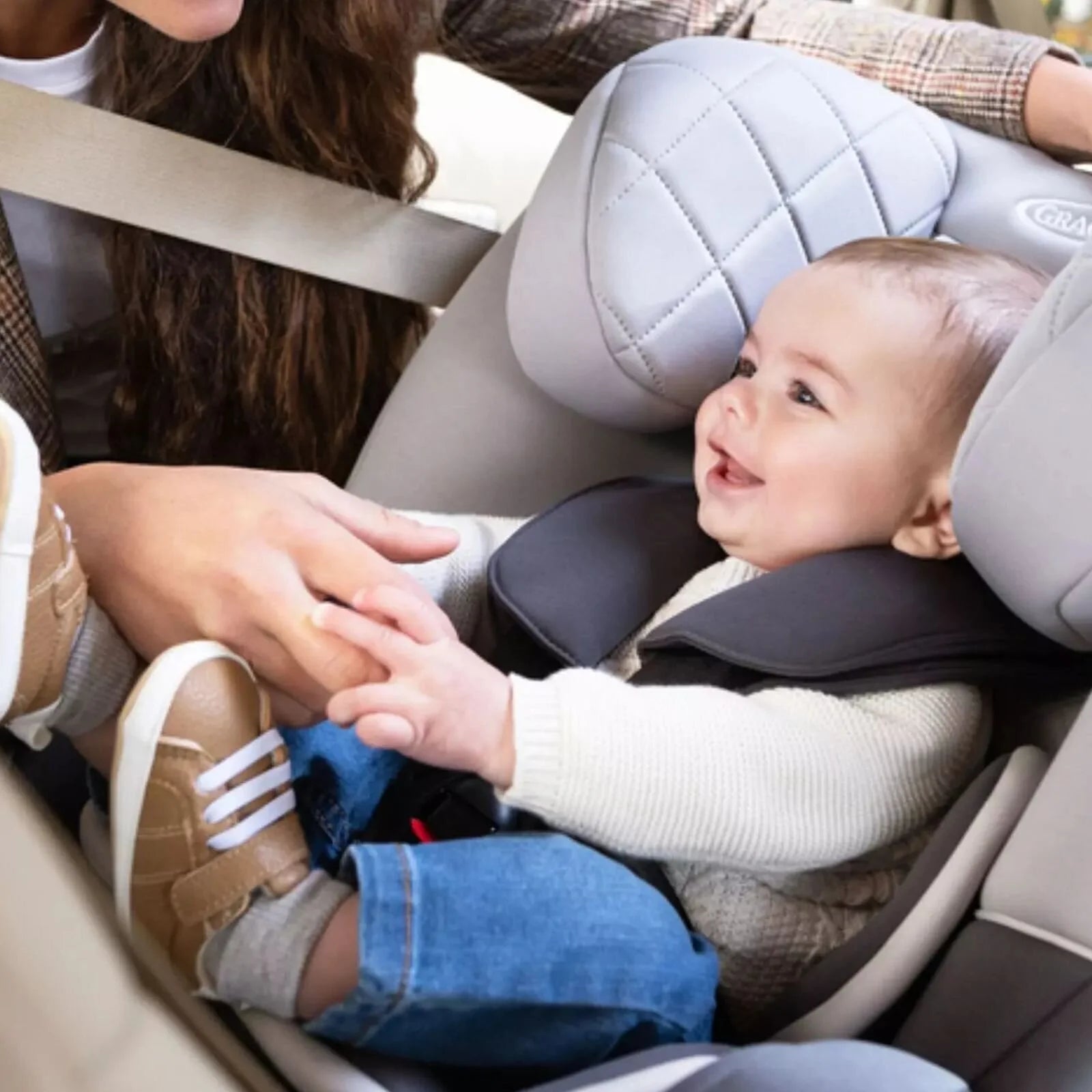 Graco SlimFit R129 i - Size Car Seat - Iron - ebebek - Black Friday