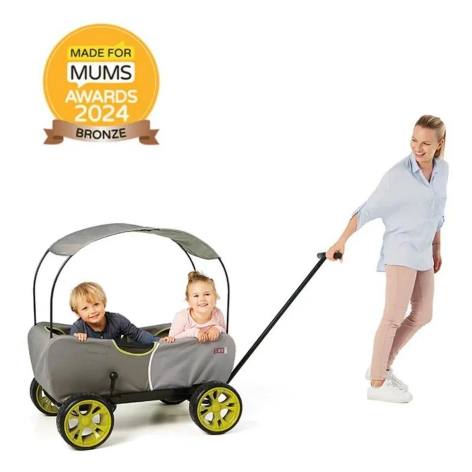 Hauck Eco Mobil Wagon - Green - ebebek - Black Friday