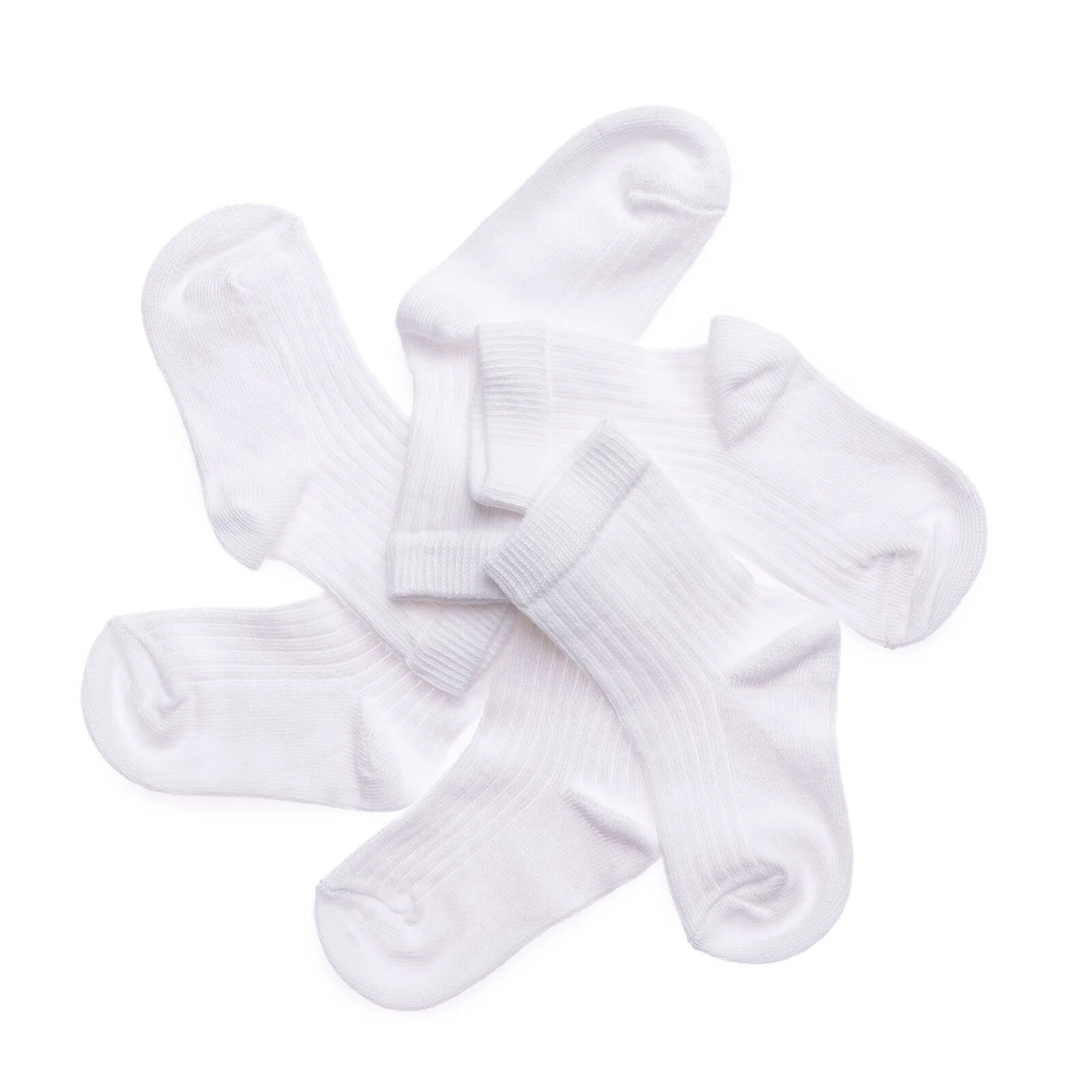 HelloBaby Unisex Baby Socks 3 Pack - White - ebebek - Black Friday