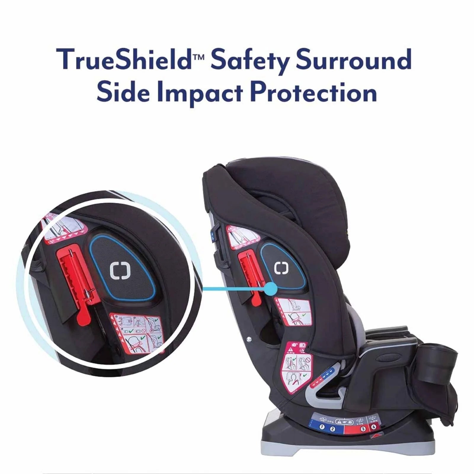 Graco SlimFit All - in - One Car Seat - Black - ebebek - Black Friday