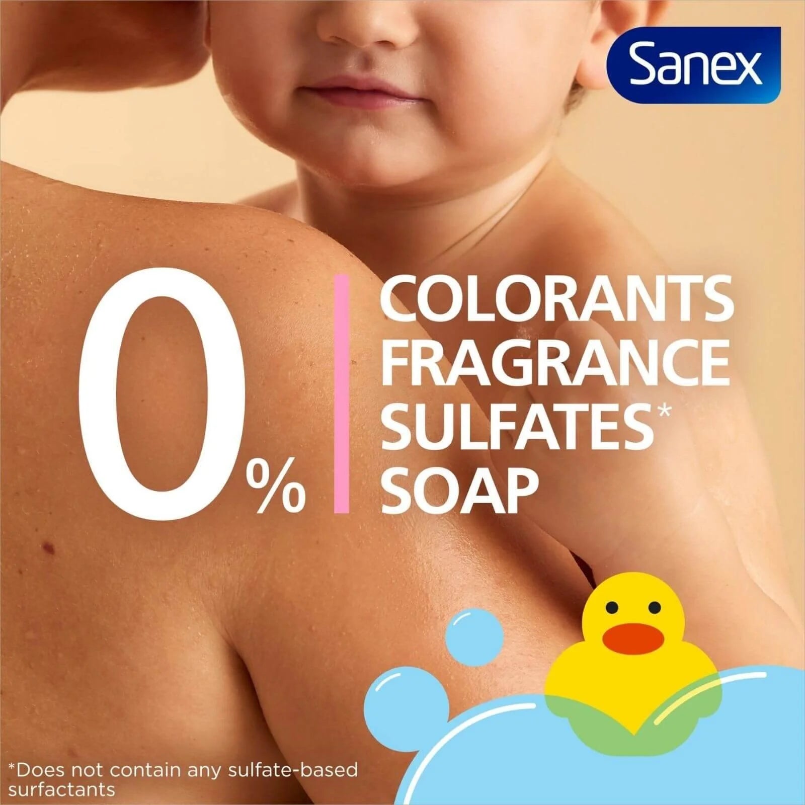 Sanex Baby Bath Foam and Shampoo Zero% Baby Frag Free 450ml - Sanex - ebebek