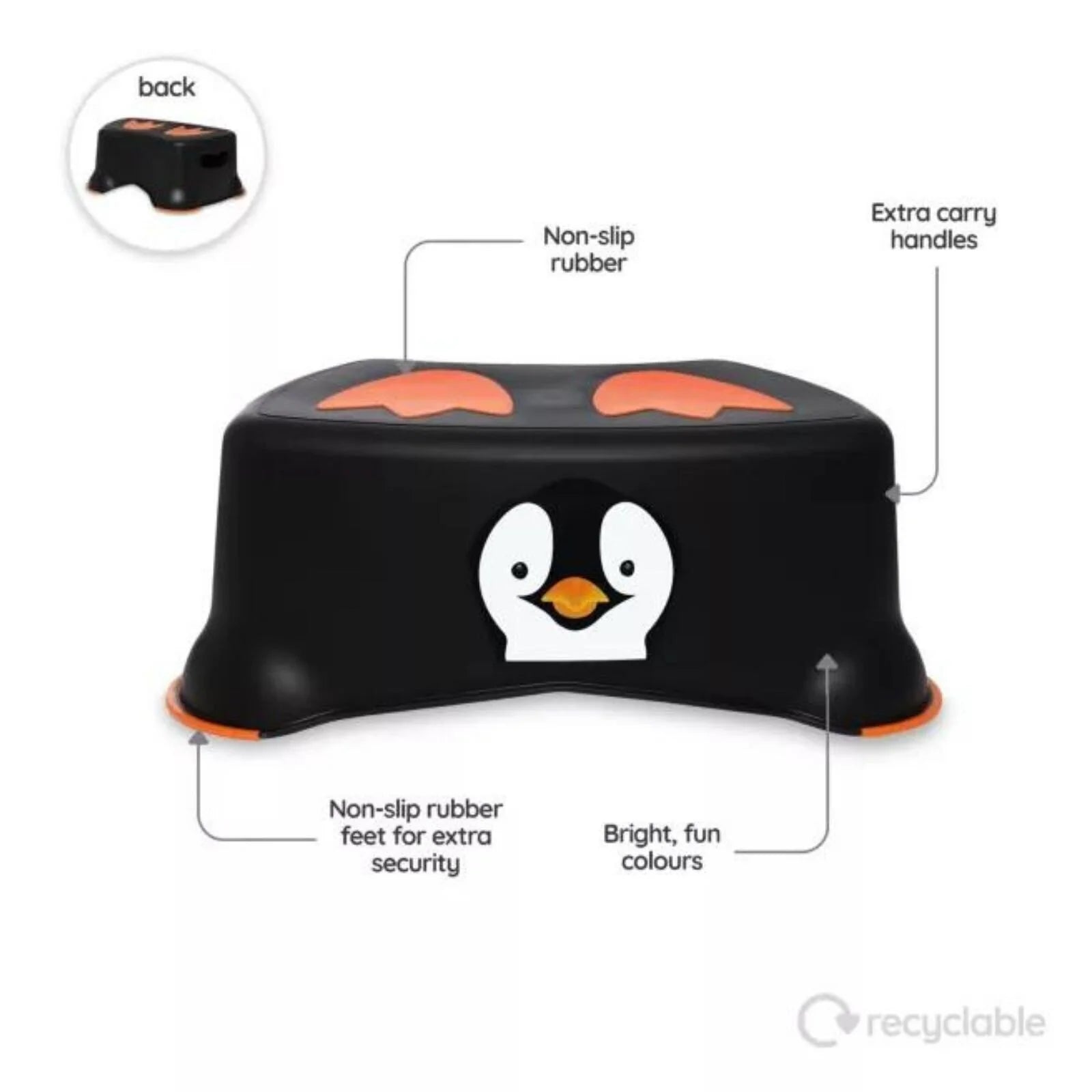 My Little Step Stool - Penguin - ebebek - Black Friday