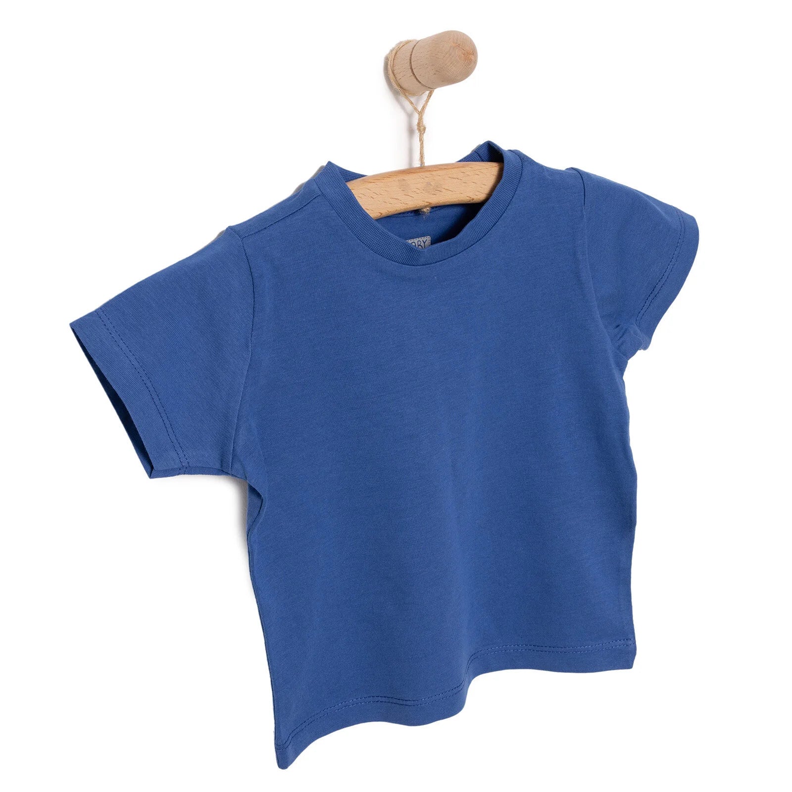 HelloBaby Baby Boy Basic Tshirt - Sax Blue - ebebek - Black Friday