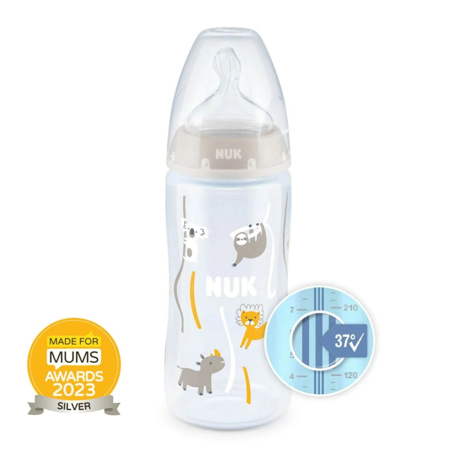 NUK First Choice+ Plus Baby Bottle with Temperature Control 300ml - ebebek - Black Friday