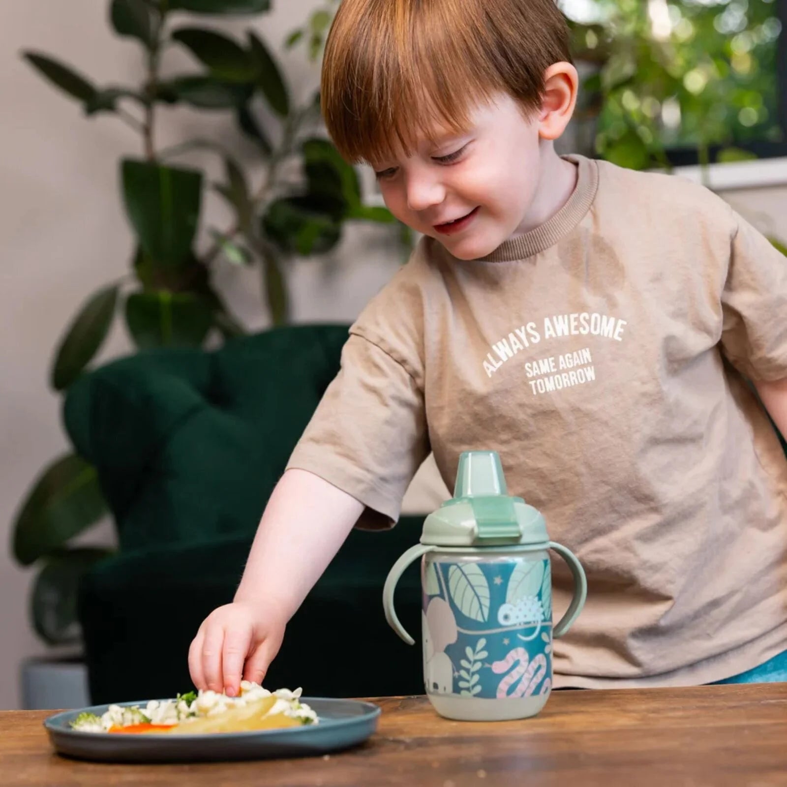 Vital Baby Hydrate Easy Sipper Cup 350ml - Jungle Glow - ebebek - Black Friday