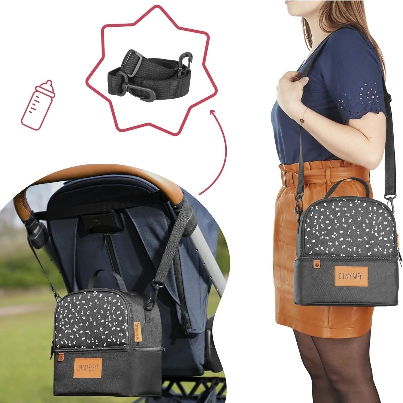 Badabulle Insulated Cool Bag - ebebek - Black Friday