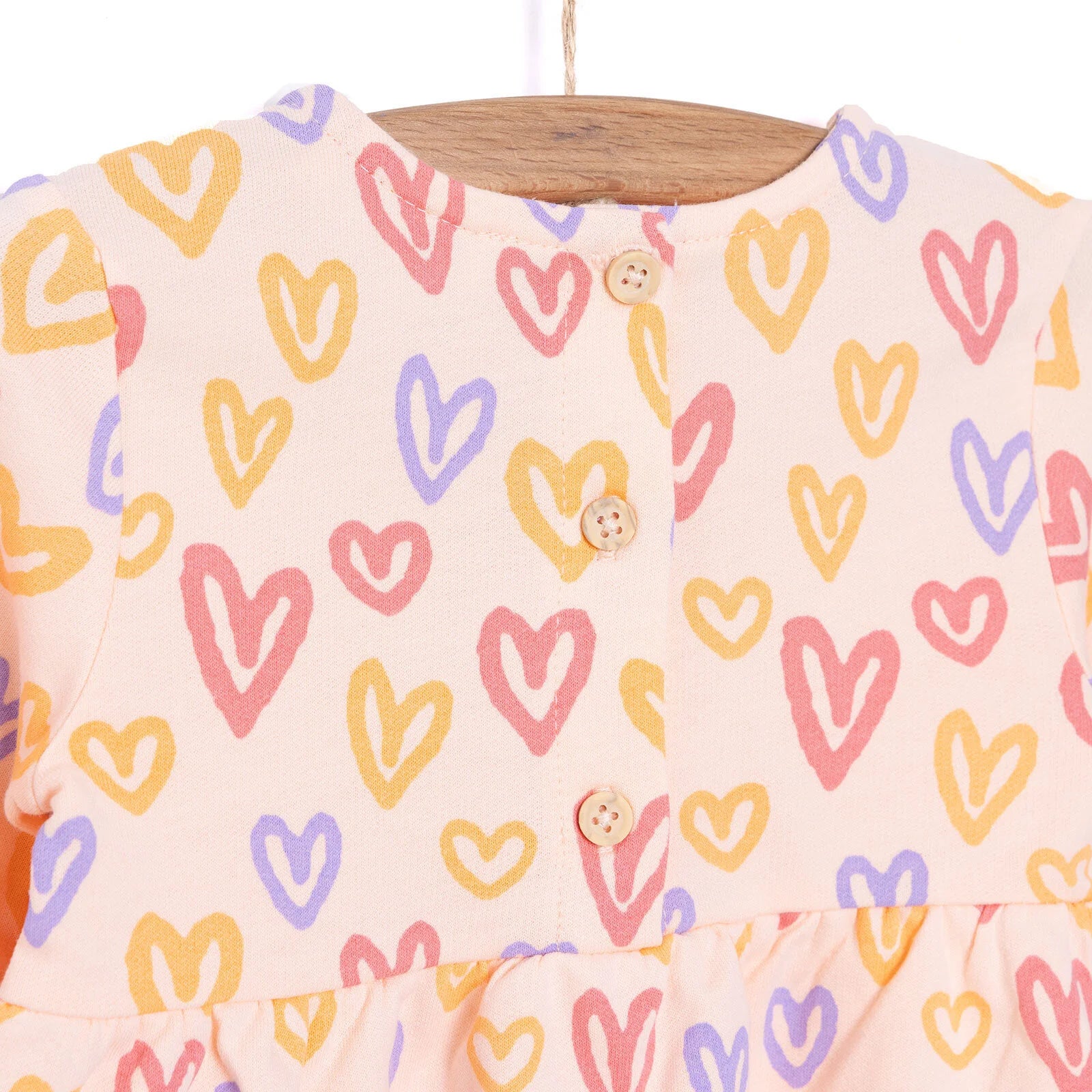 HelloBaby Basic Baby Girl Dress - Salmon - ebebek - Black Friday