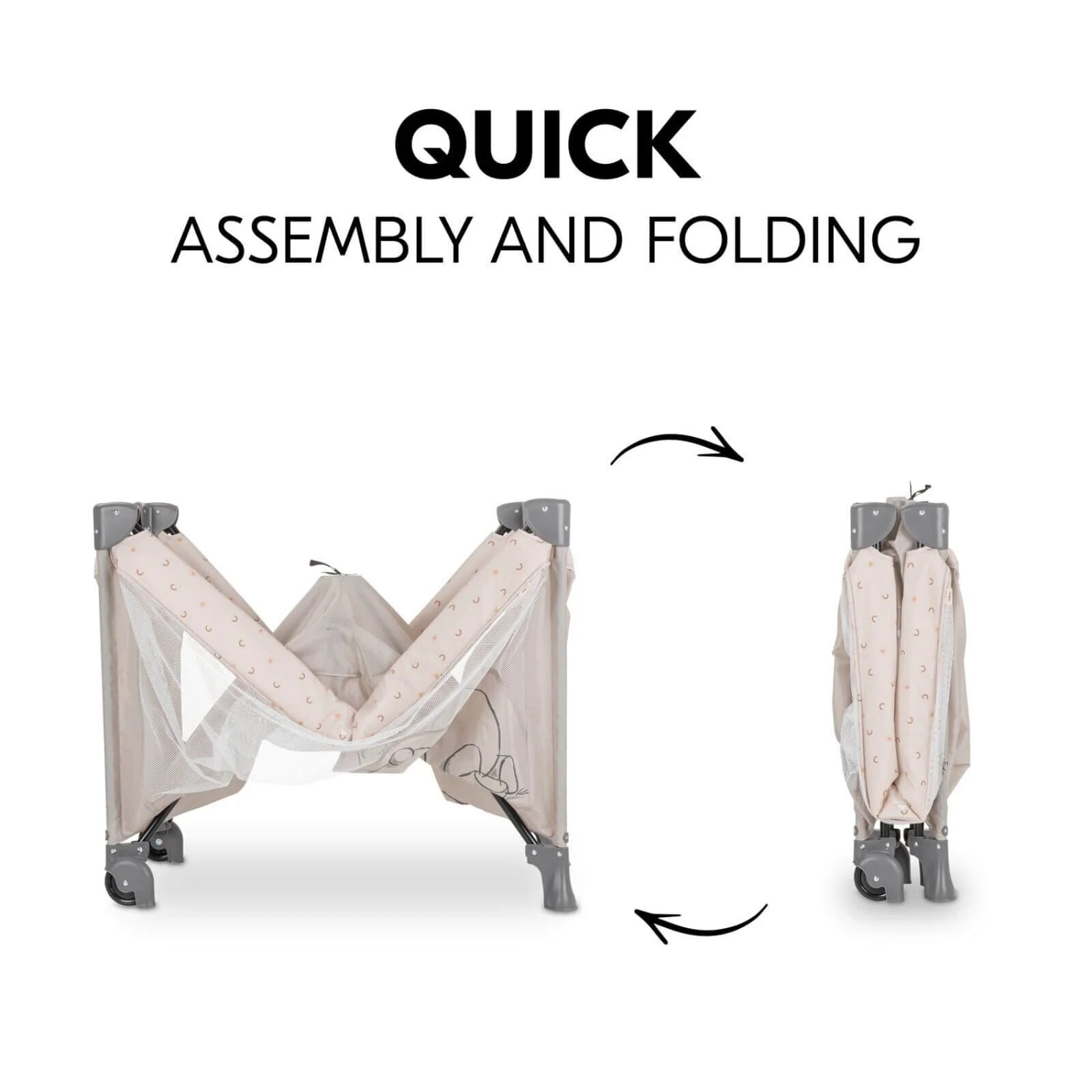 Hauck Dream N Play Go Travel Cot - Winnie the Pooh - ebebek - Black Friday