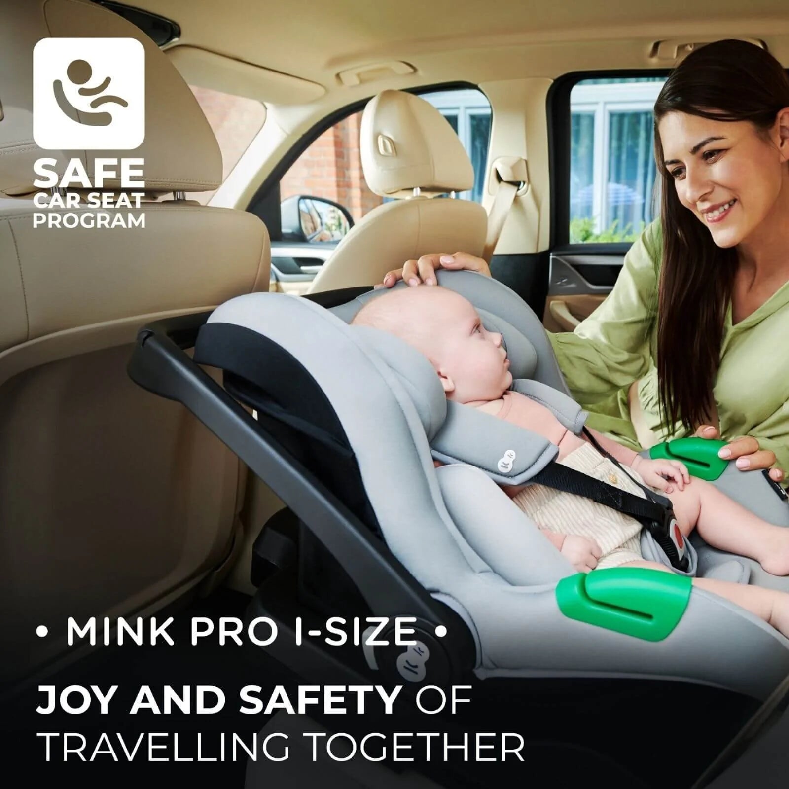 Kinderkraft Newly Mink Pro 4 - in - 1 Travel System - Sand Beige - ebebek - Black Friday