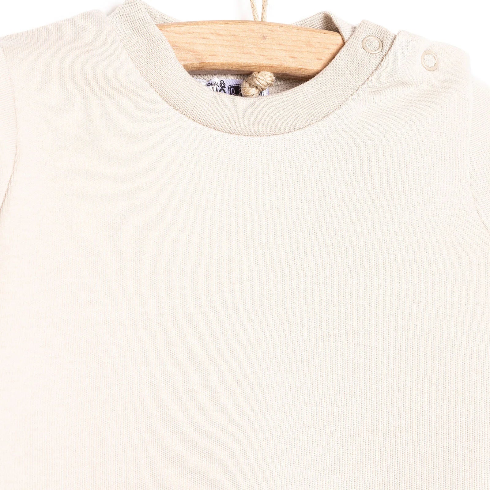 HelloBaby Basic Interlock Long Sleeve T-Shirt - Mink - ebebek - Black Friday