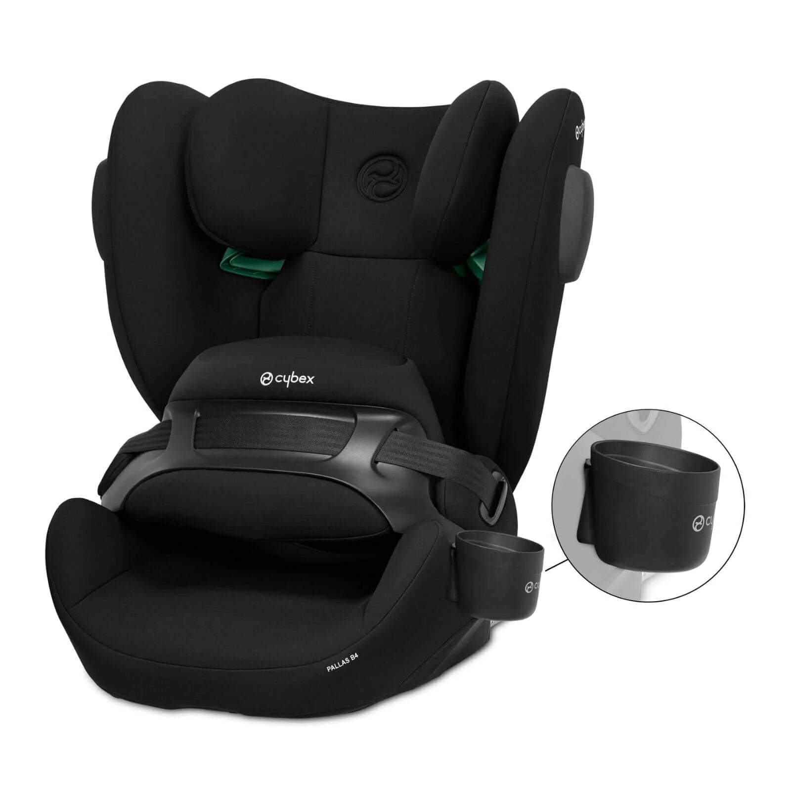 Cybex Pallas B4 i - Size Group 1/2/3 Car Seat (9 Months to 12 Years) - Pure Black - Cybex - ebebek