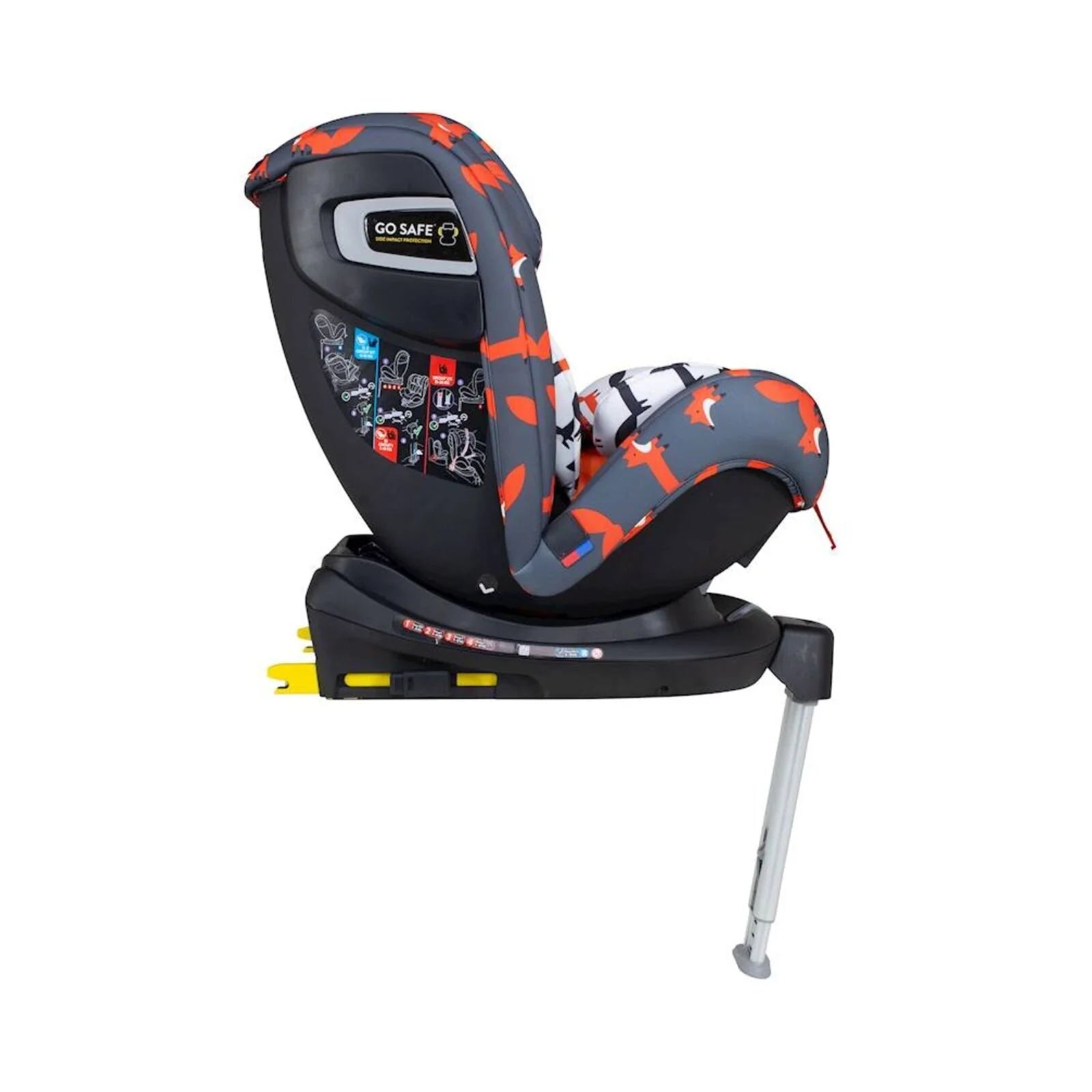 Cosatto All in All 360 Rotate i - Size Car Seat - Charcoal Mister Fox - ebebek - Black Friday