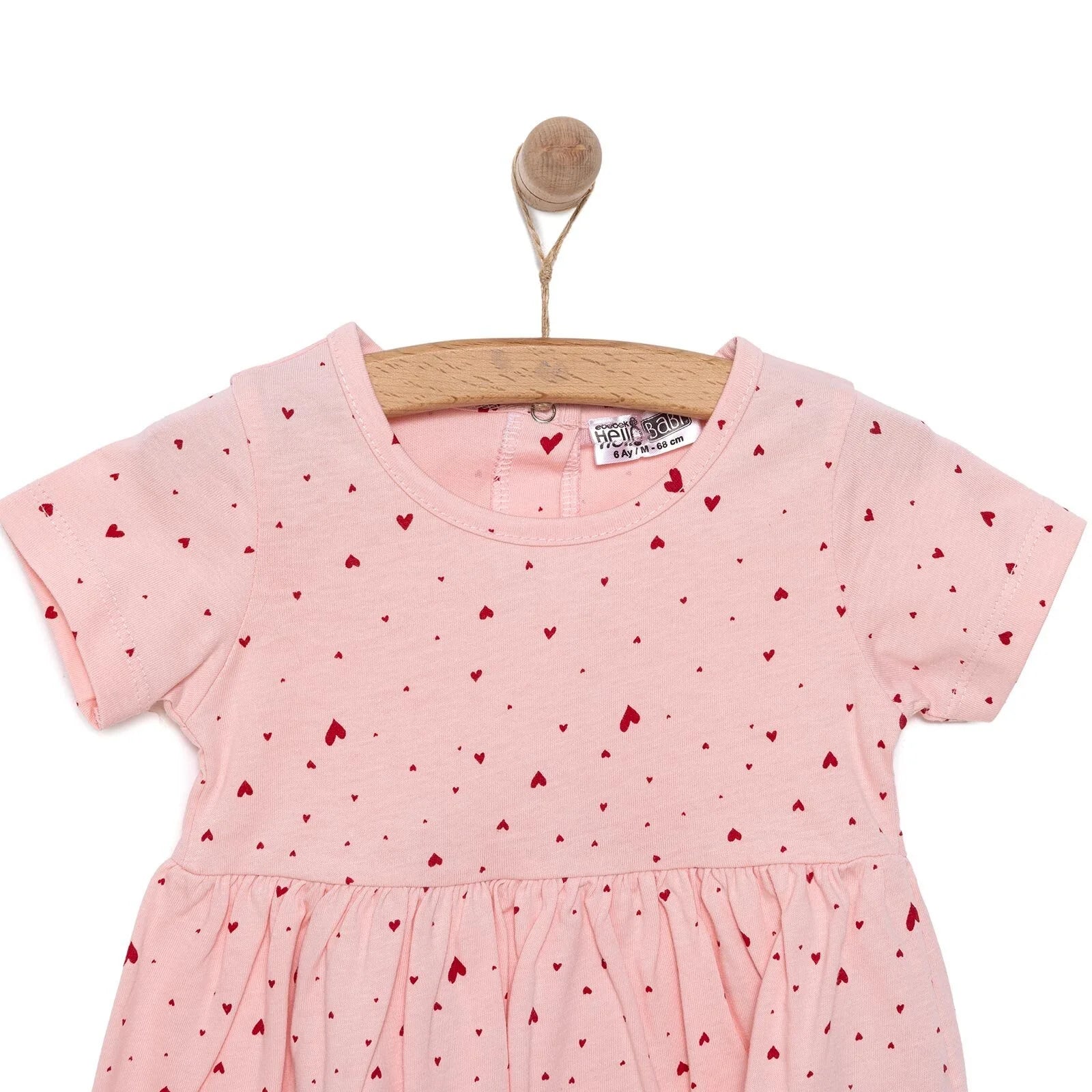 HelloBaby Newborn Girl Knitted Dress - Powder - ebebek - Black Friday