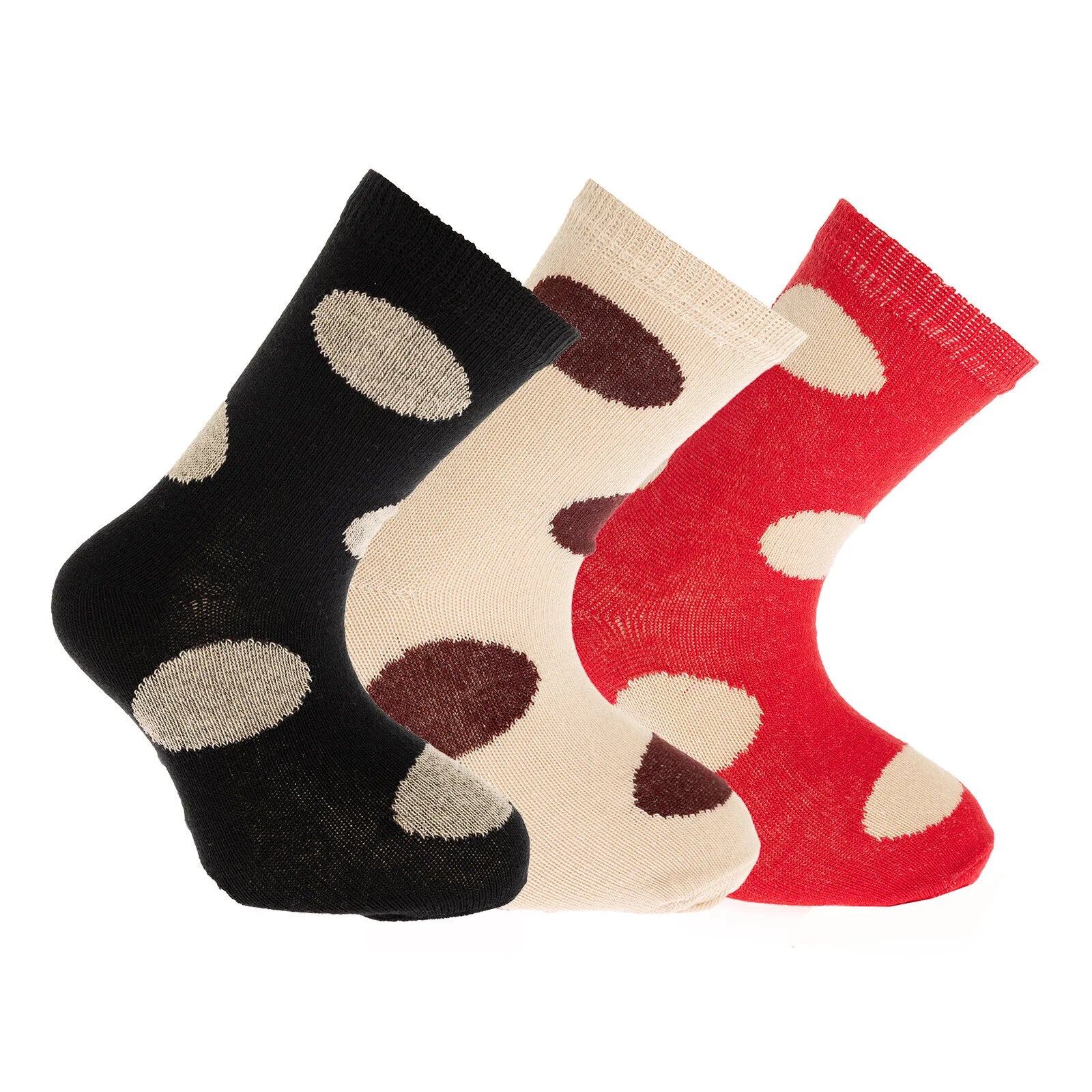 HelloBaby Non - Slip Baby Socks 3 Pcs - Fuchsia - ebebek - Black Friday