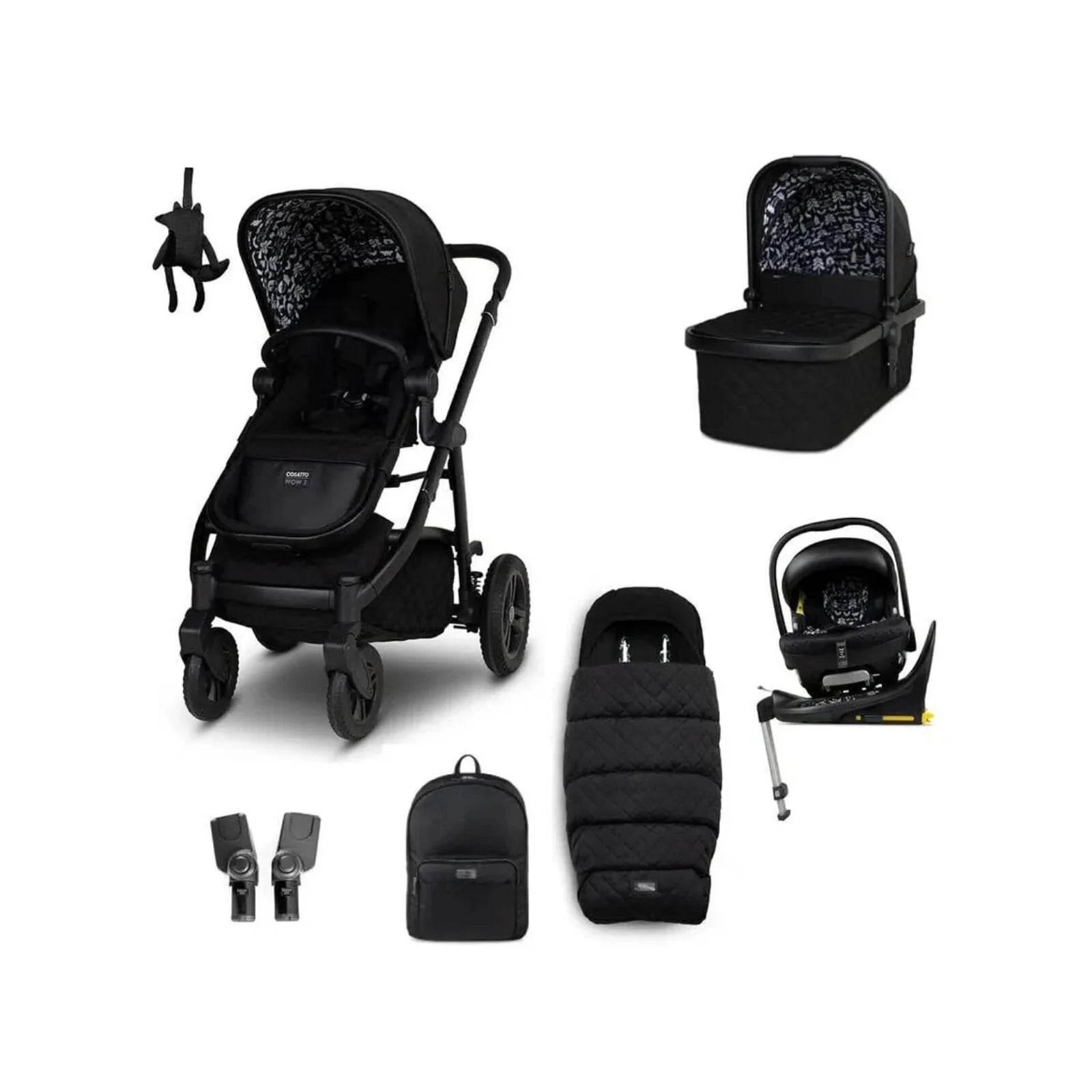 Cosatto Wow 3 Rotating Everything Bundle - Silhouette - ebebek - Black Friday