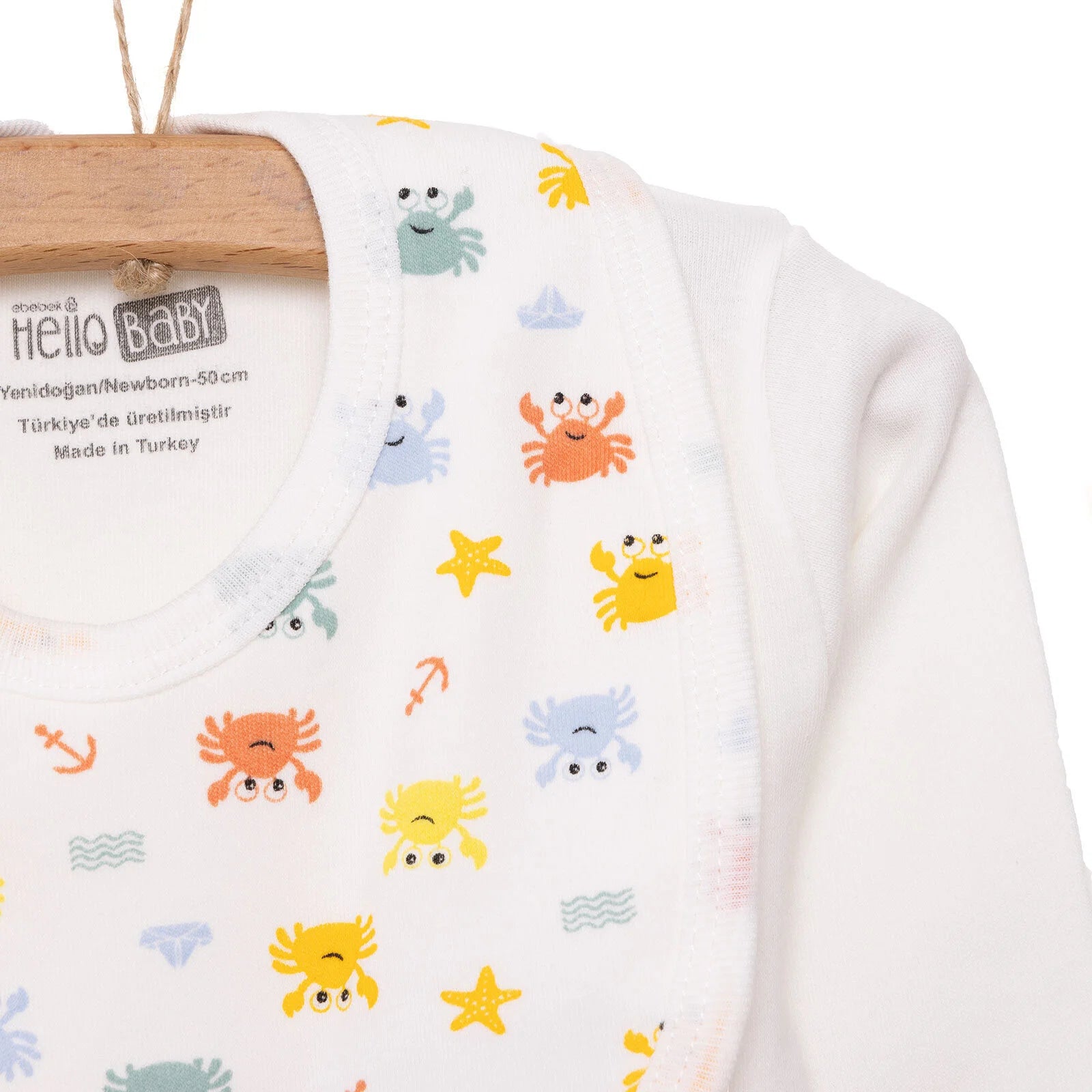 HelloBaby Newborn Starter Set 5 pcs - Ecru - ebebek - Black Friday