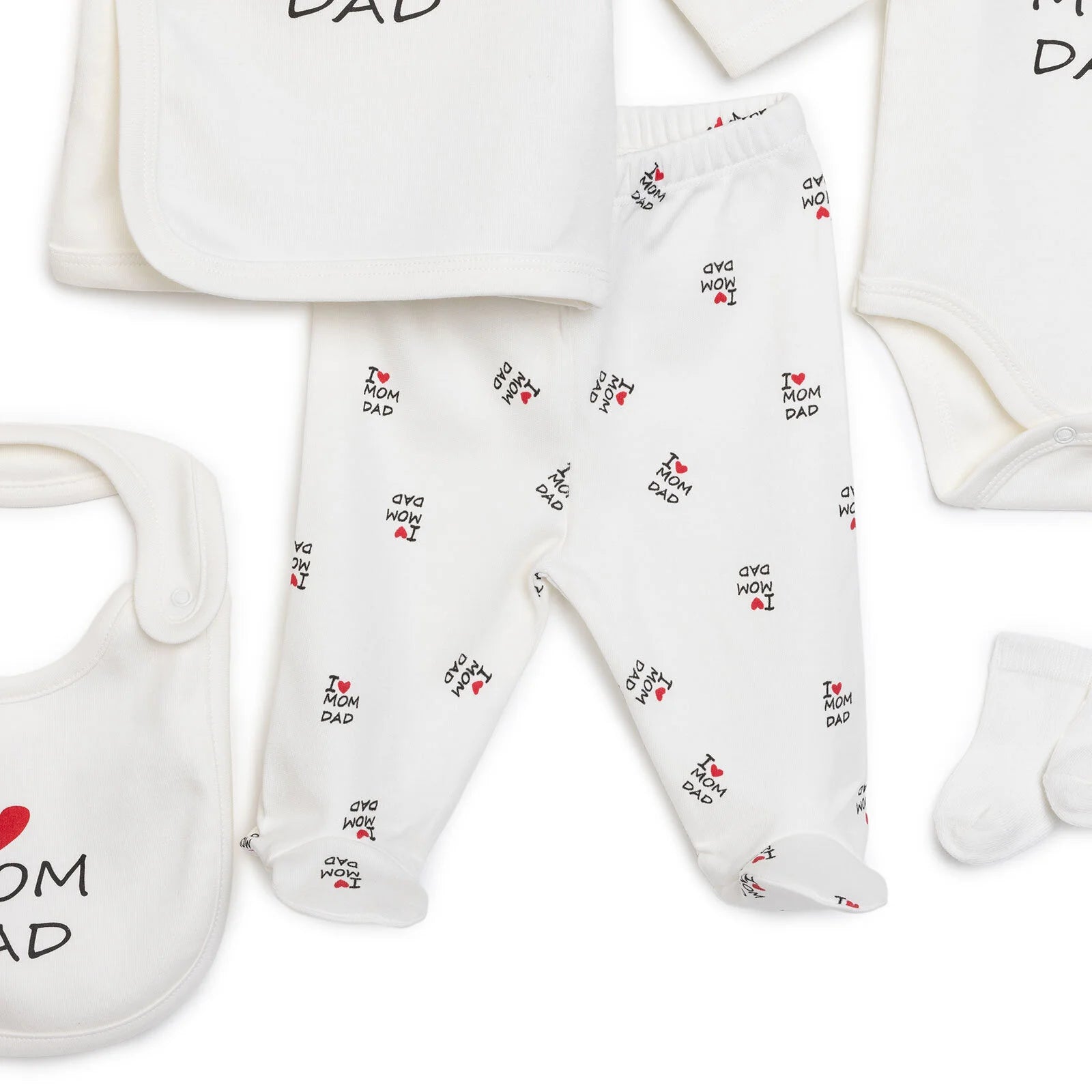 HelloBaby Newborn Hospital Starter Pack 10 pcs - Ecru - ebebek - Black Friday