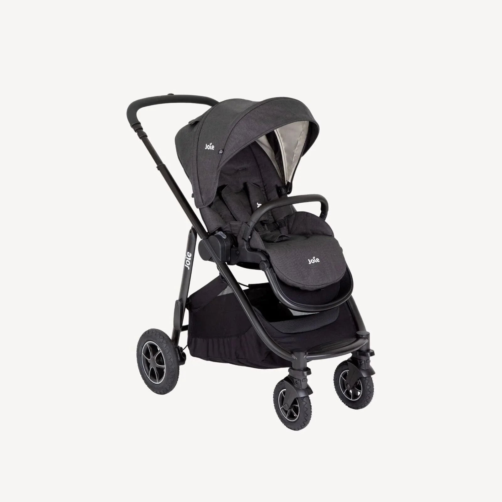 Joie Versatrax Pushchair with I - Level Pro Car Seat & Calmi Carrycot Travel System - Shale - ebebek - Black Friday
