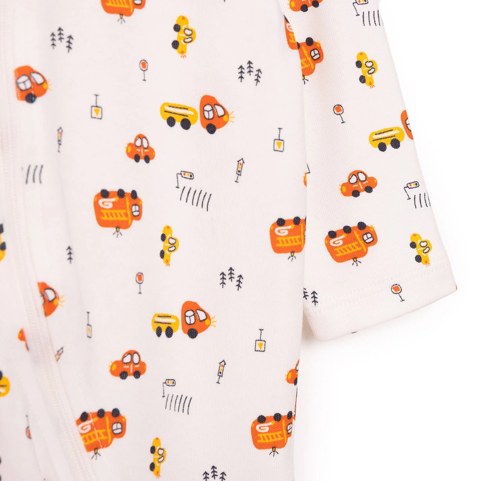 HelloBaby Newborn Baby Boy Footed Jumpsuit - Ecru - ebebek - Black Friday