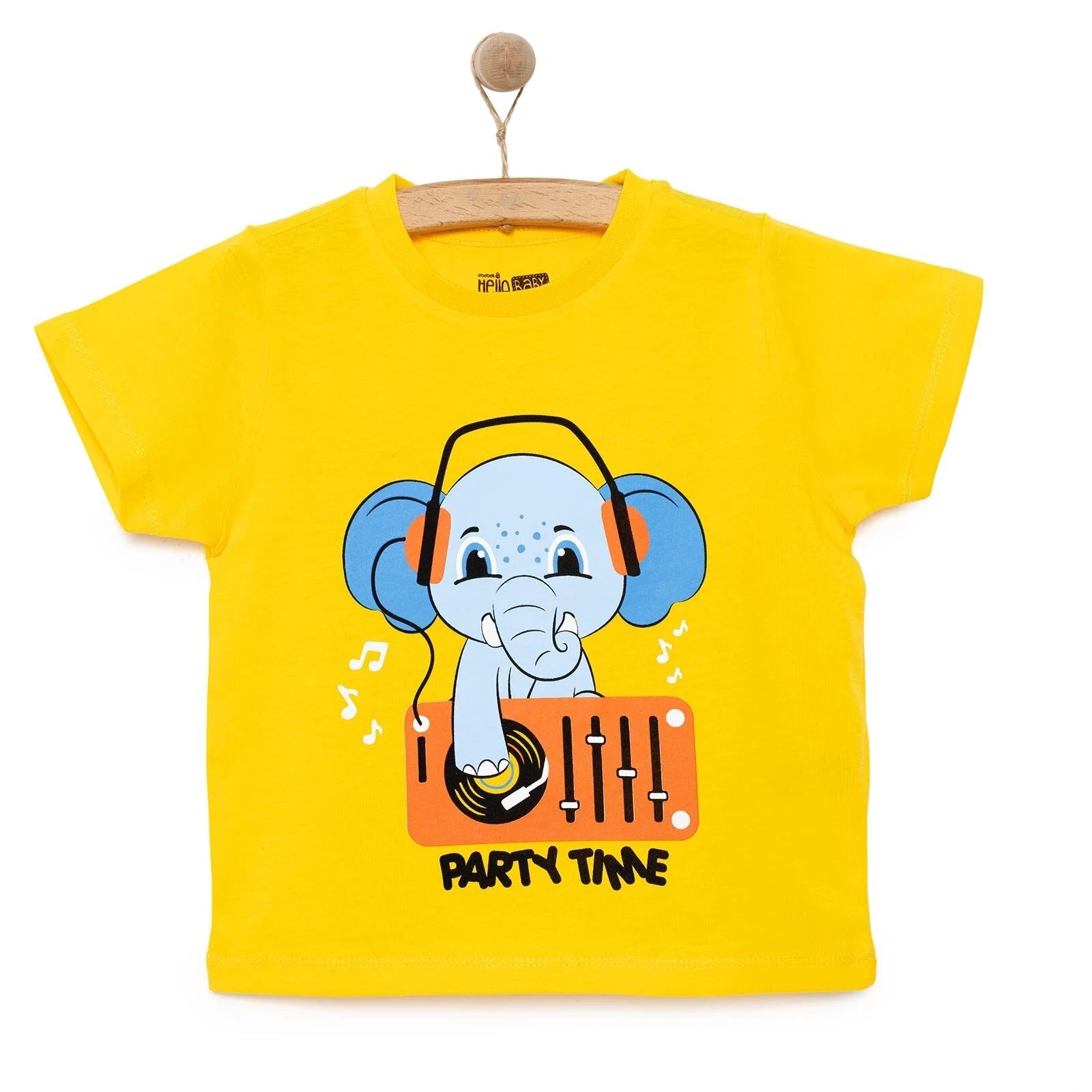 HelloBaby Basic Boy Tshirt - Yellow - ebebek - Black Friday