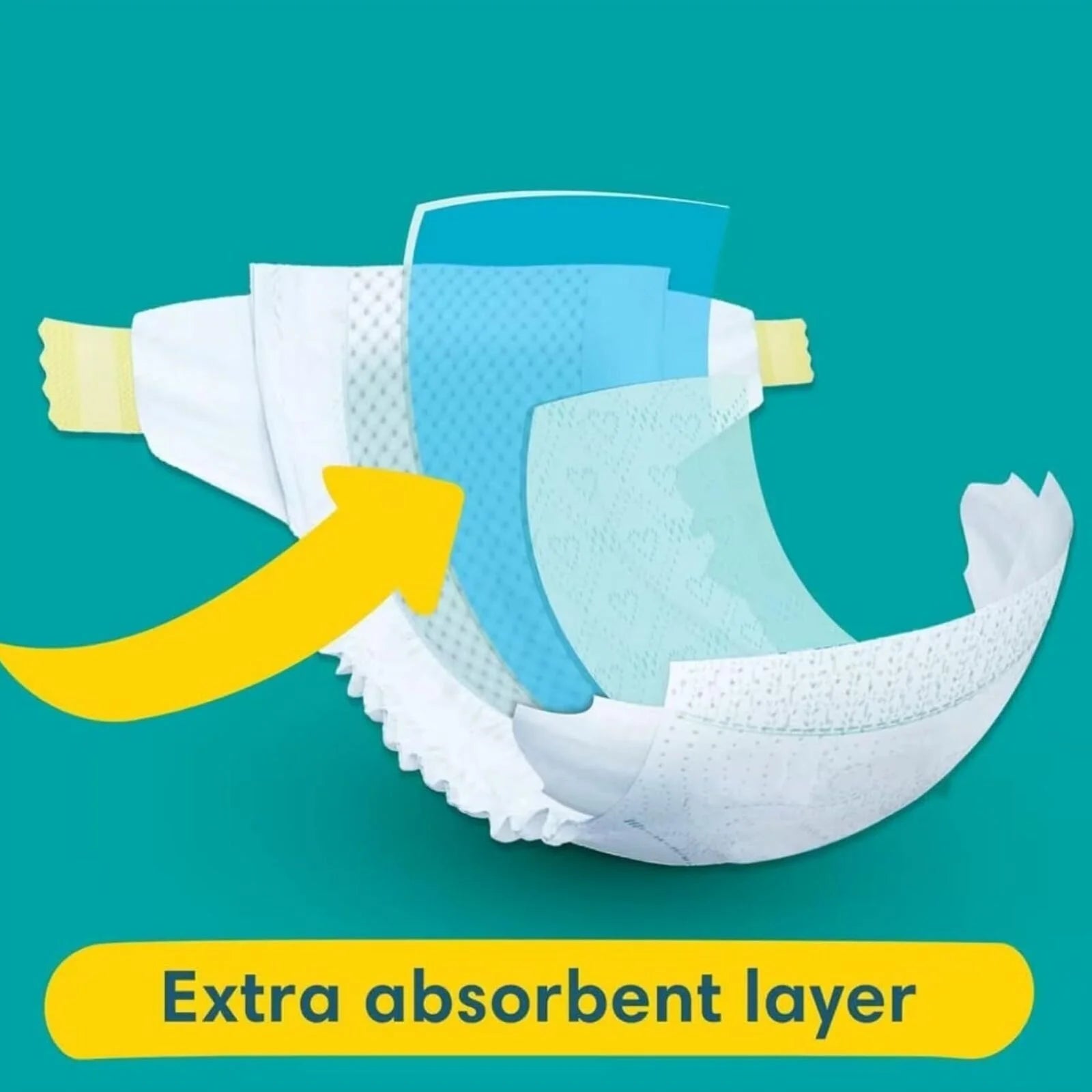 Pampers Baby Dry Size 3 Jumbo Pack - 98 nappies - ebebek - Black Friday