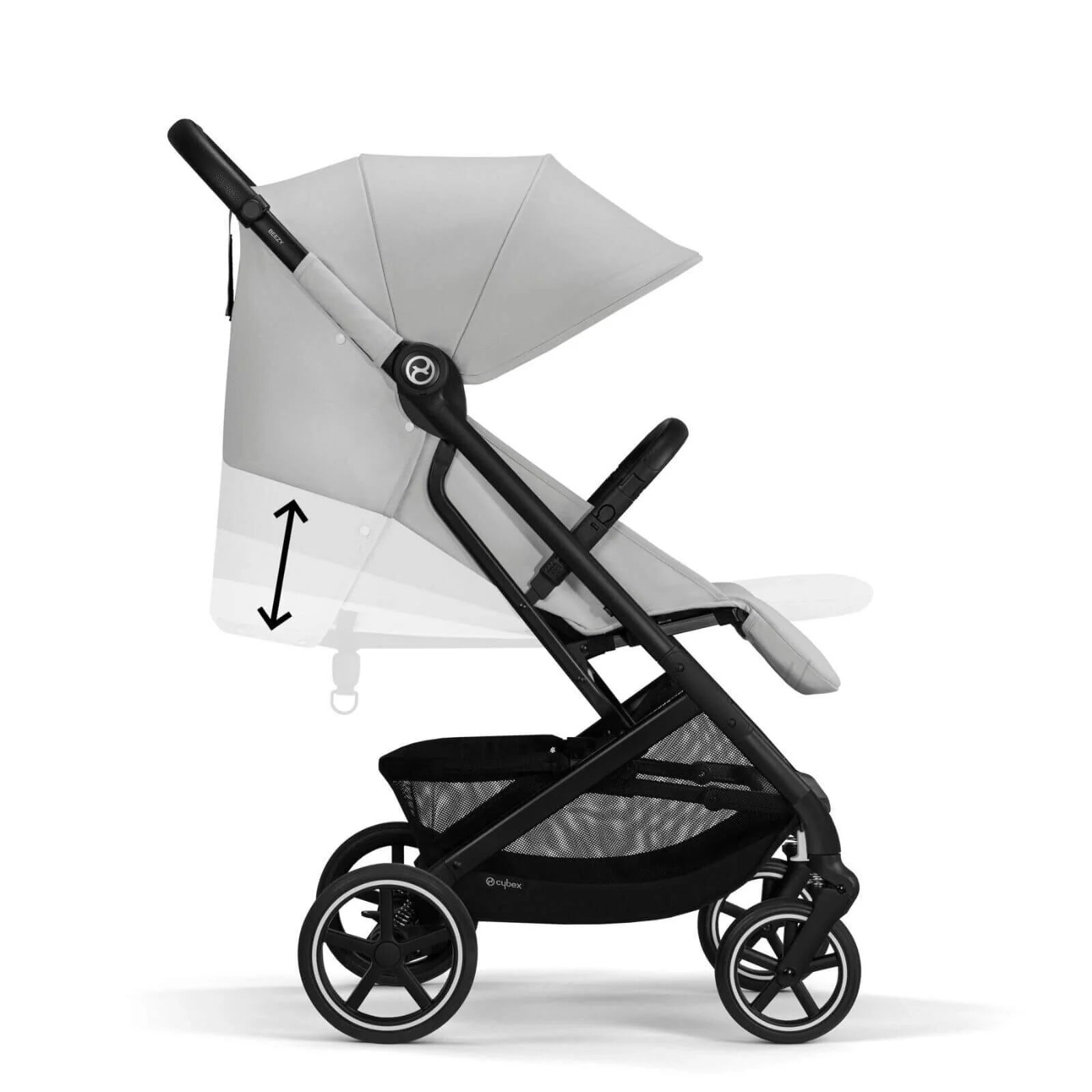 Cybex Beezy Compact Travel Pushchair - Fog Grey - ebebek - Black Friday