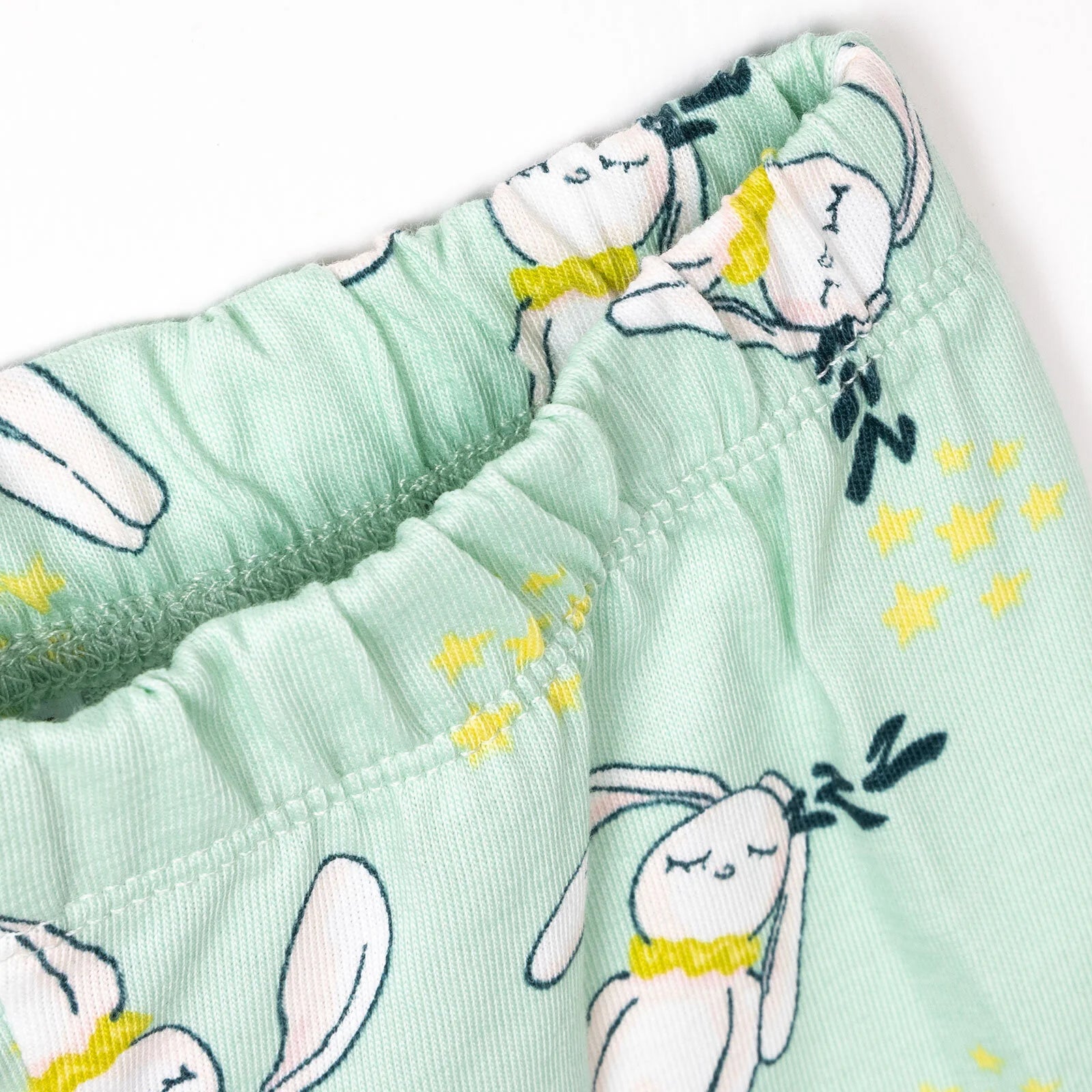 HelloBaby Unisex Long Sleeve Pyjamas Set - Dark Mint - ebebek - Black Friday