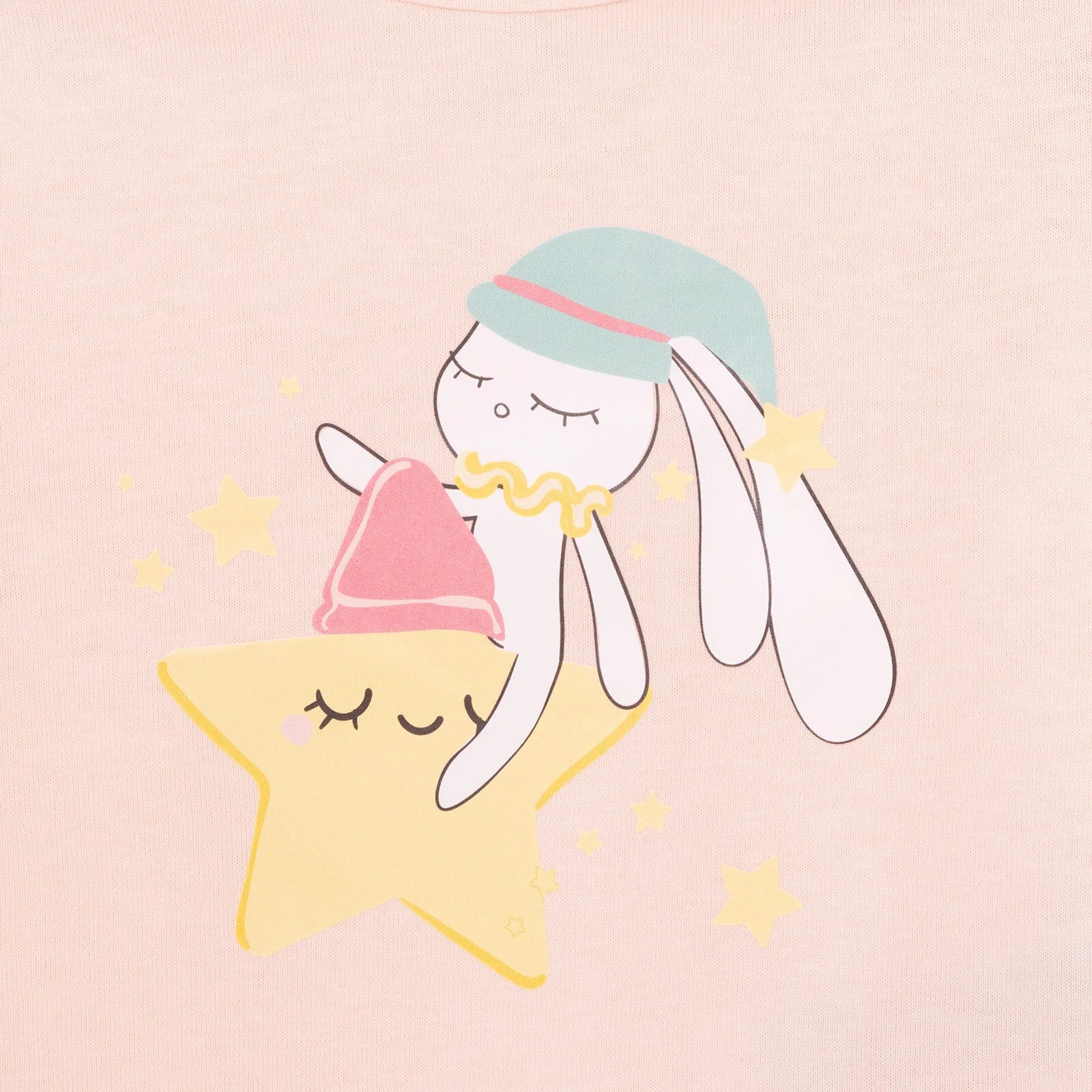 HelloBaby Girl Long Sleeve Pyjamas Set - Light Pink - ebebek - Black Friday