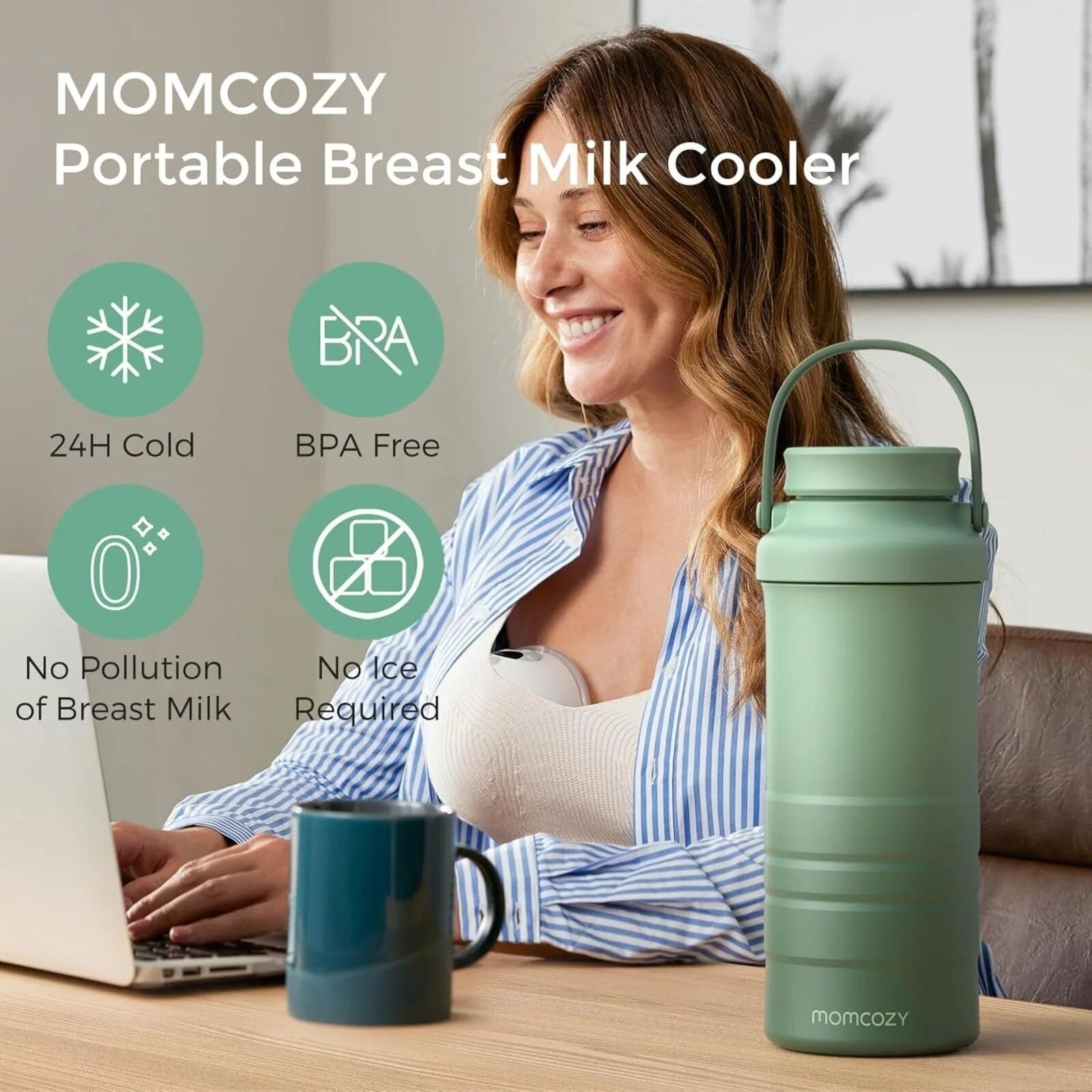 Momcozy Portable Breast Milk Cooler - ebebek - Black Friday