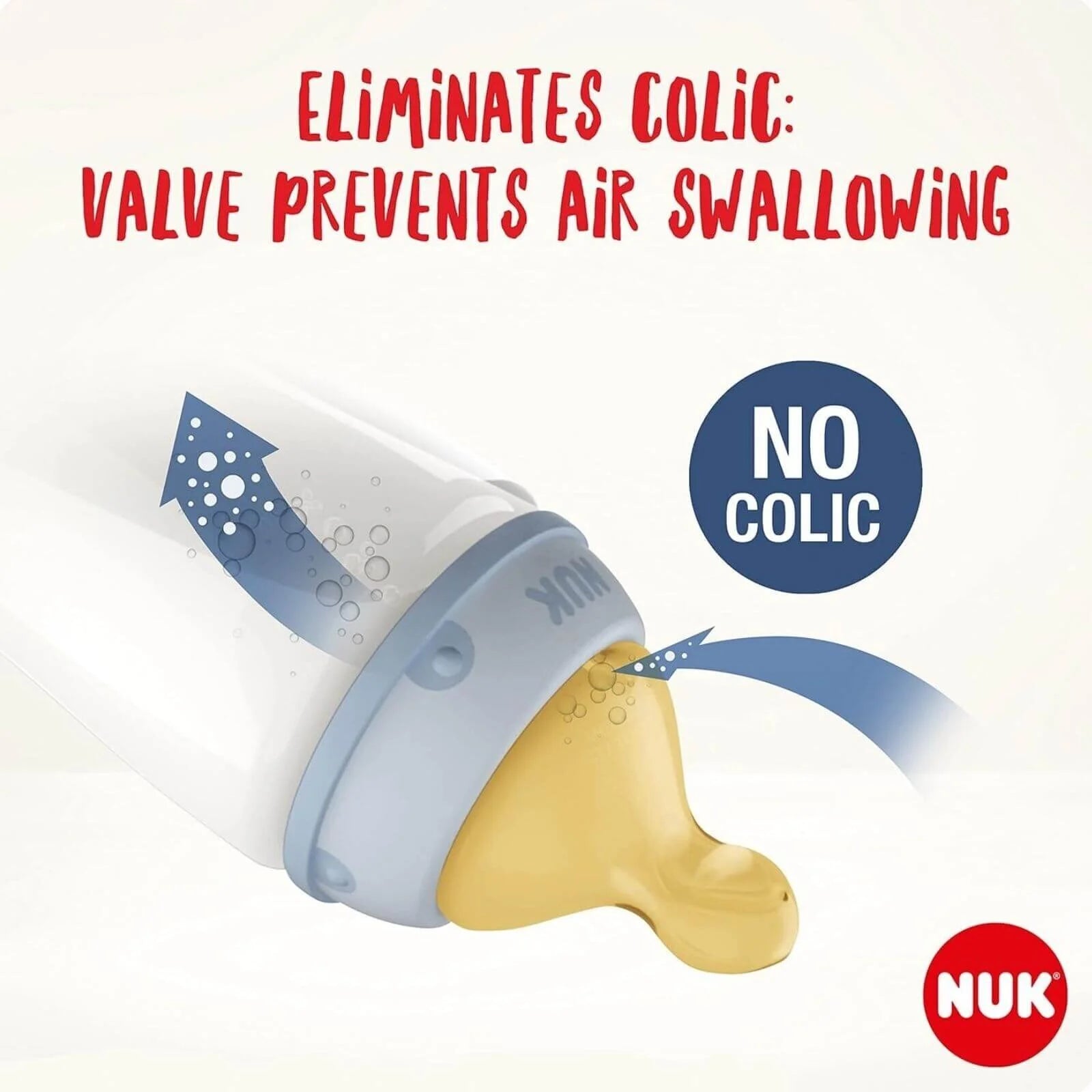 NUK First Choice+ Latex Teats Medium Feed Hole 0 - 6 months - ebebek - Black Friday