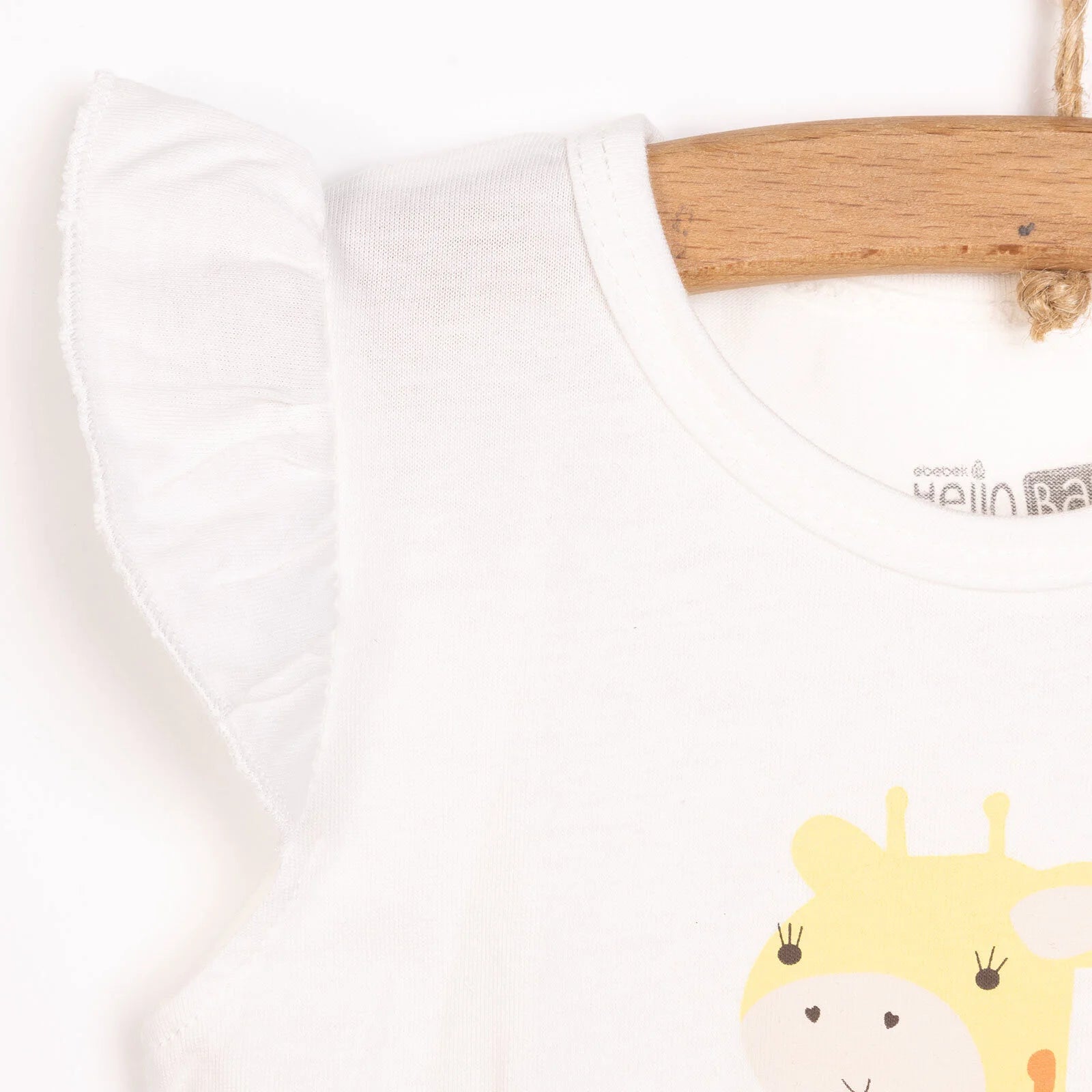 HelloBaby Girl Tshirt - Short - Light Yellow - ebebek - Black Friday