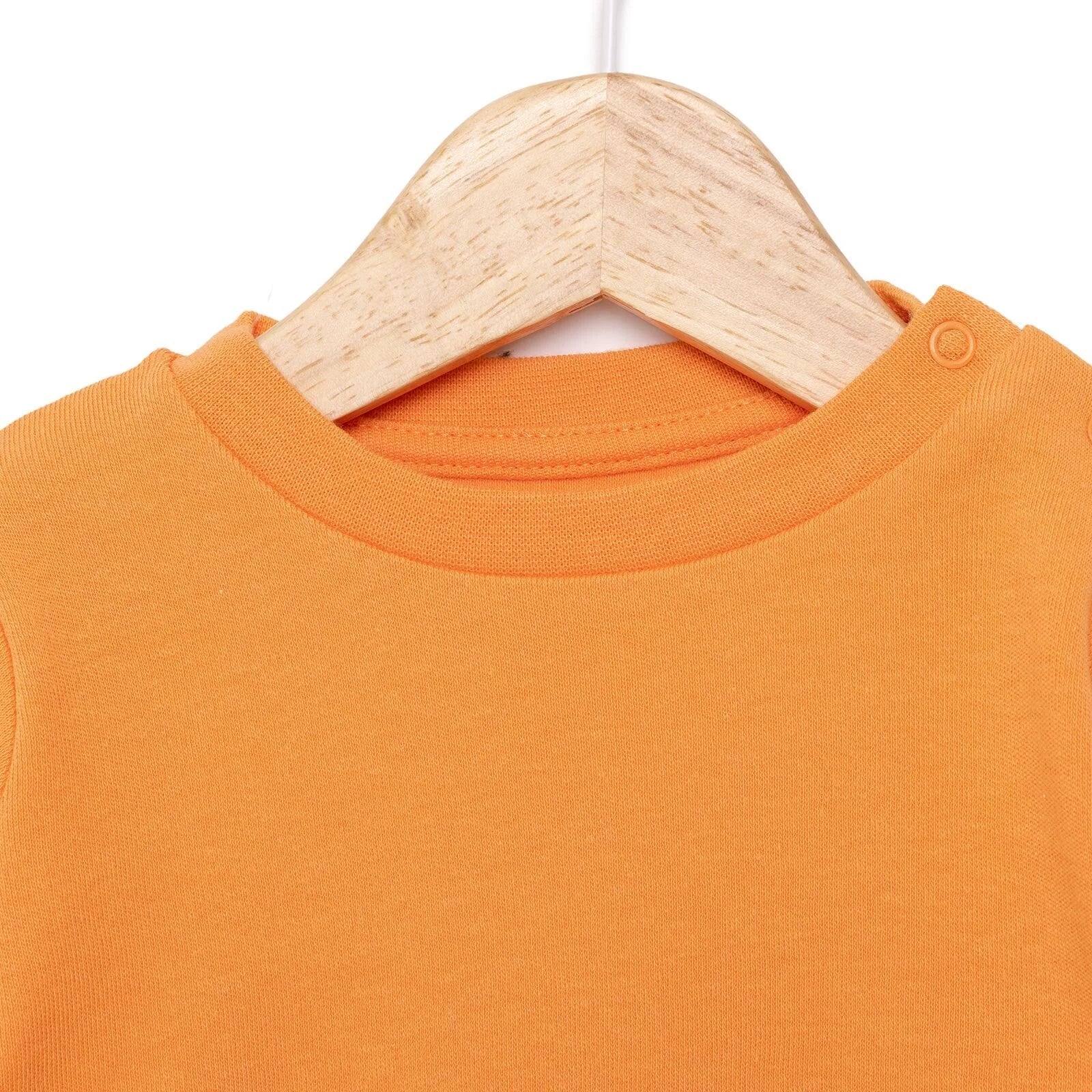 HelloBaby Basic Interlock Long Sleeve T-shirt - Coral - ebebek - Black Friday