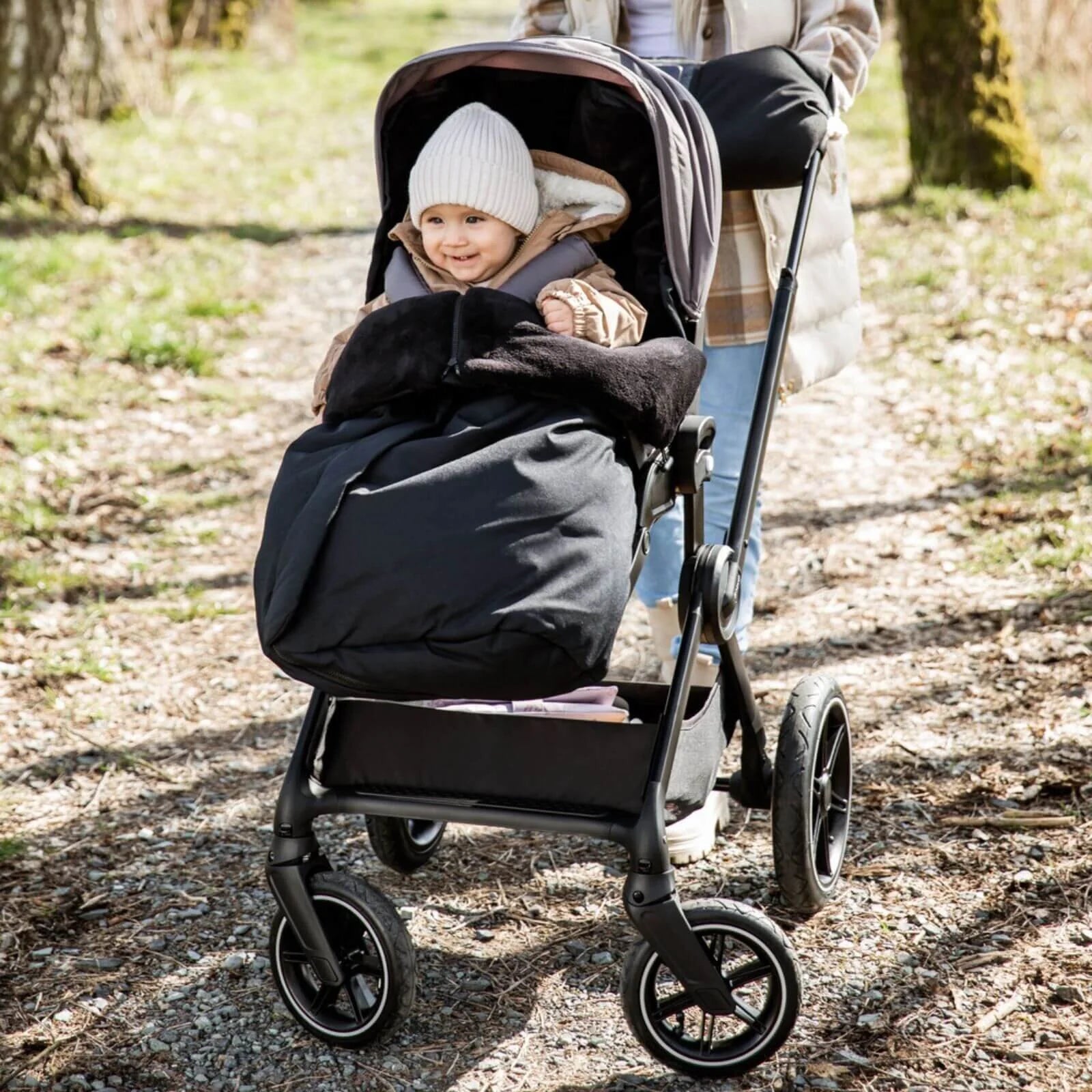 Hauck Pushchair Footmuff - Winter Grey - ebebek - Black Friday