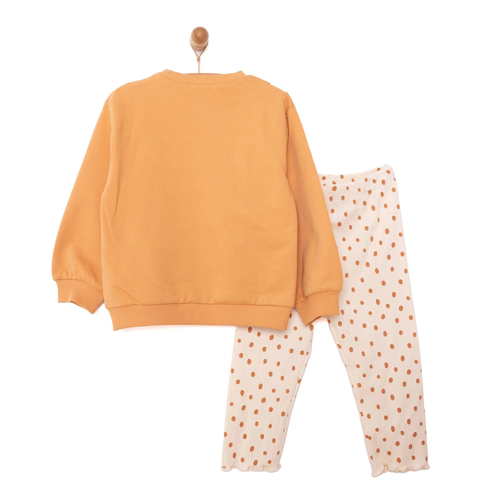 HelloBaby Baby Girl Sweatshirt - Tights - Cinnamon - ebebek - Black Friday