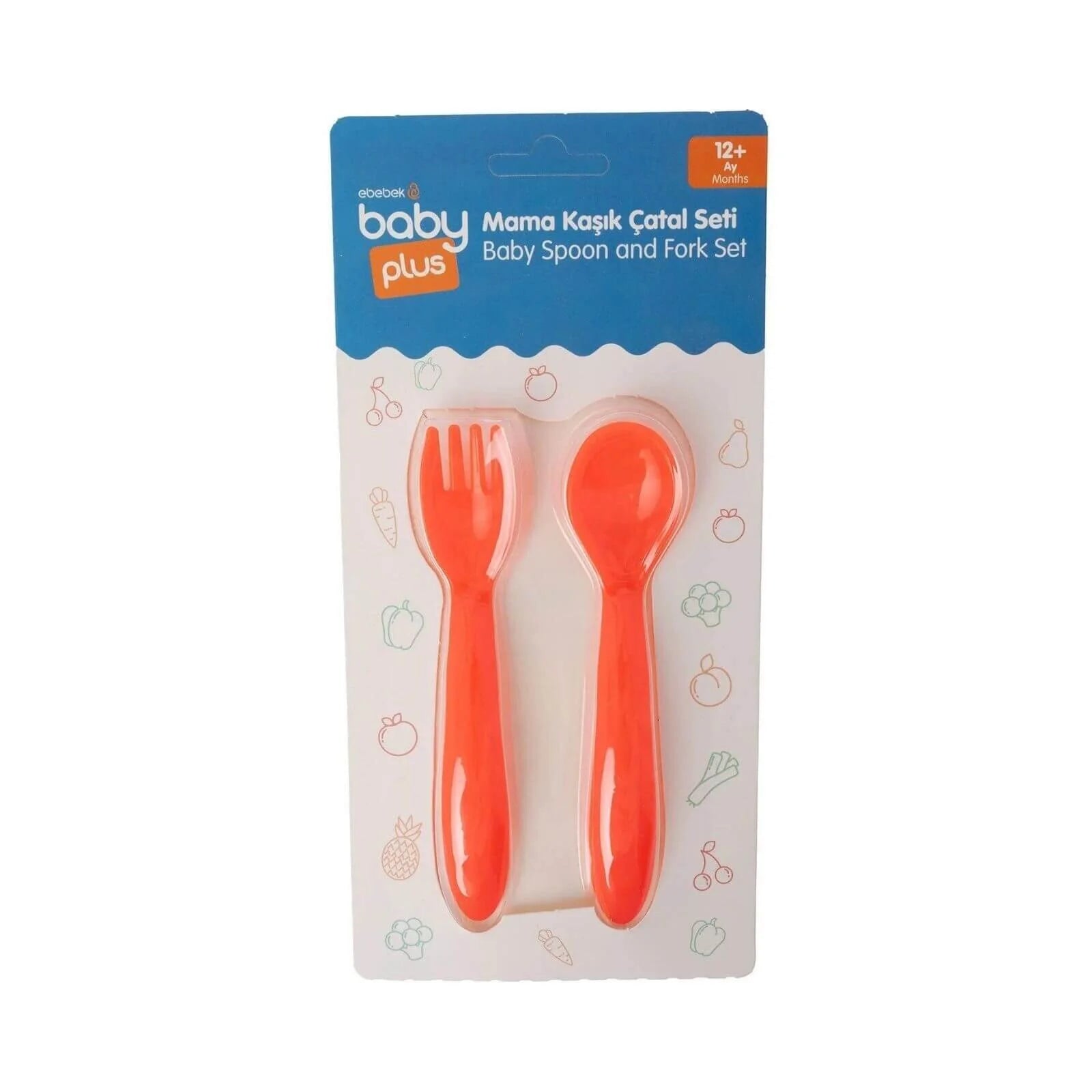 baby plus Baby Food Spoon & Fork Set - ebebek - Black Friday