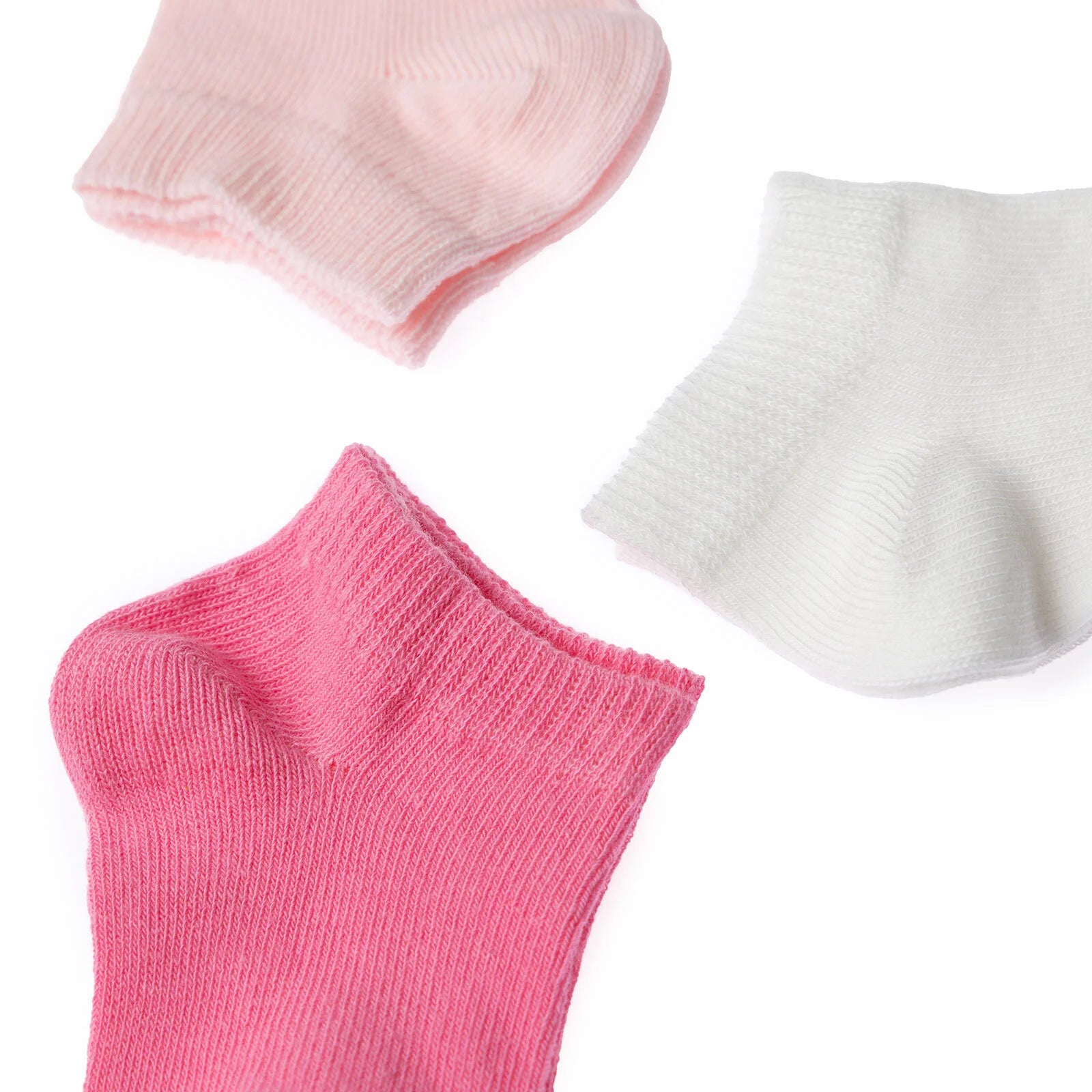 HelloBaby Baby Girl Socks 3 pcs - Pink - HelloBaby - ebebek