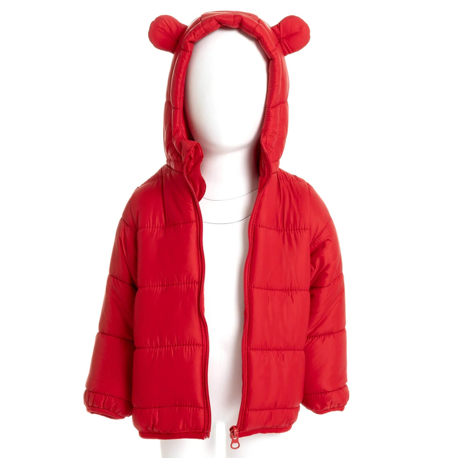 HelloBaby Eared Hoodie Coat - Red - ebebek - Black Friday
