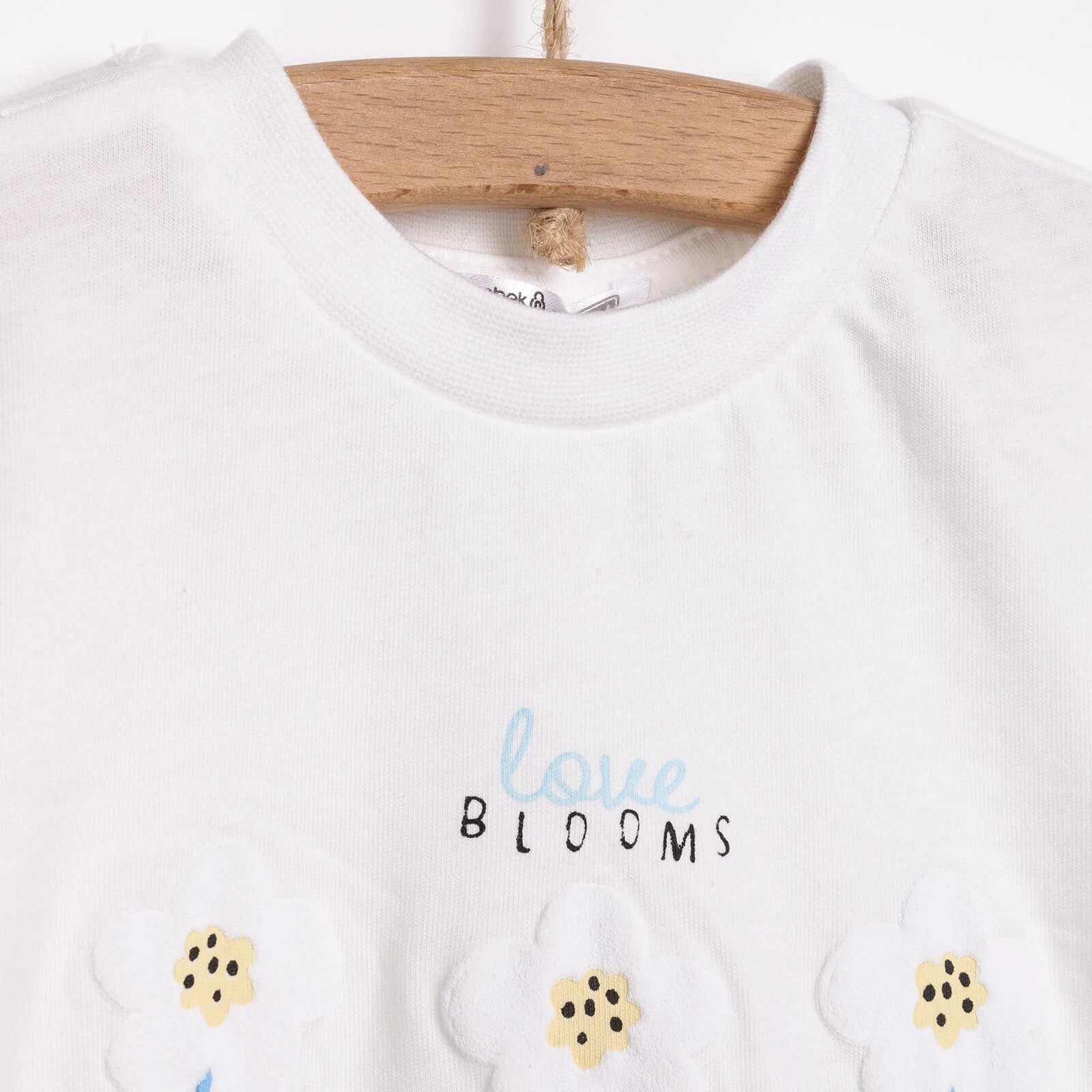 HelloBaby Daisy Girl Tshirt - Short - Ecru - ebebek - Black Friday