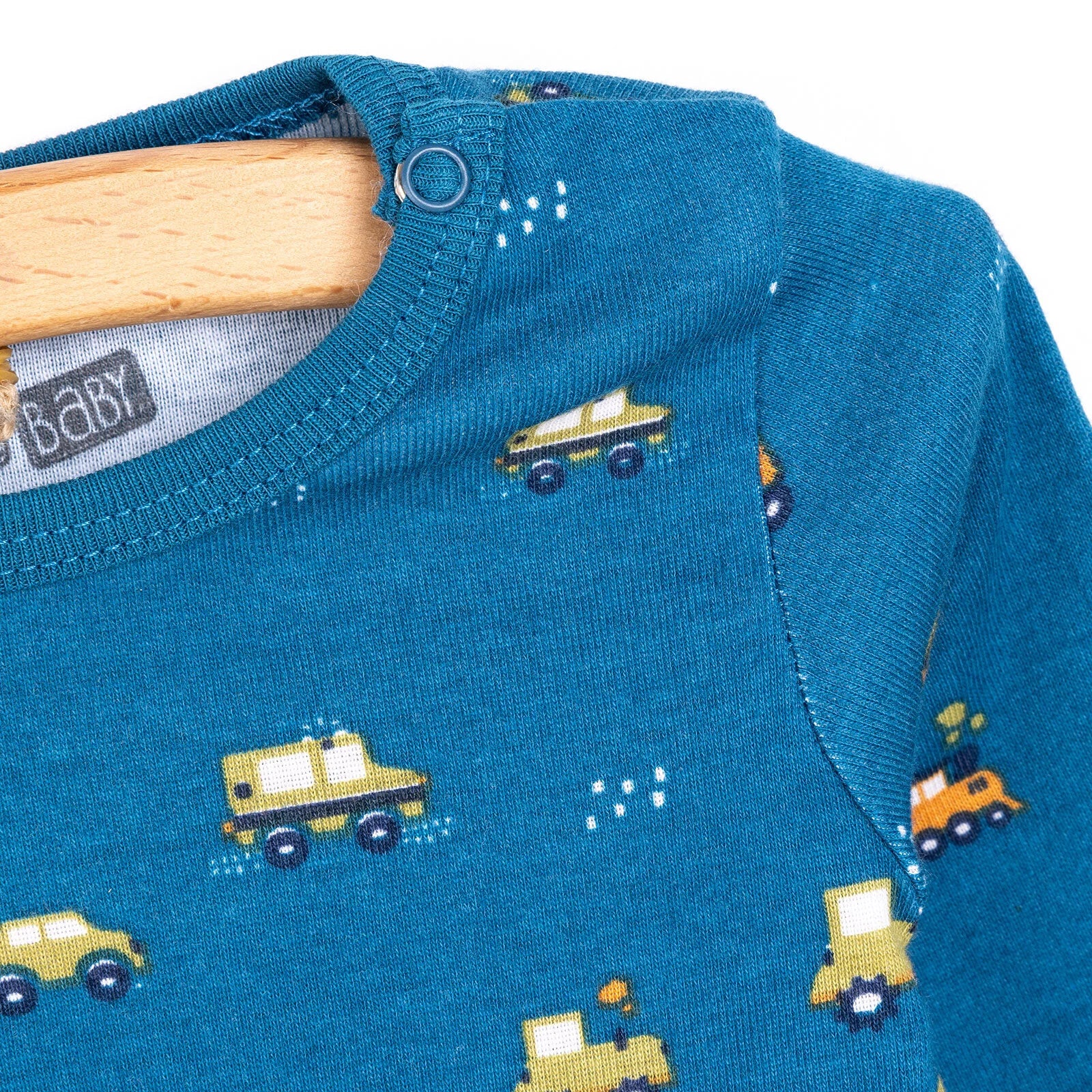 HelloBaby Baby Boy Long Sleeve Body - Dark Green - ebebek - Black Friday